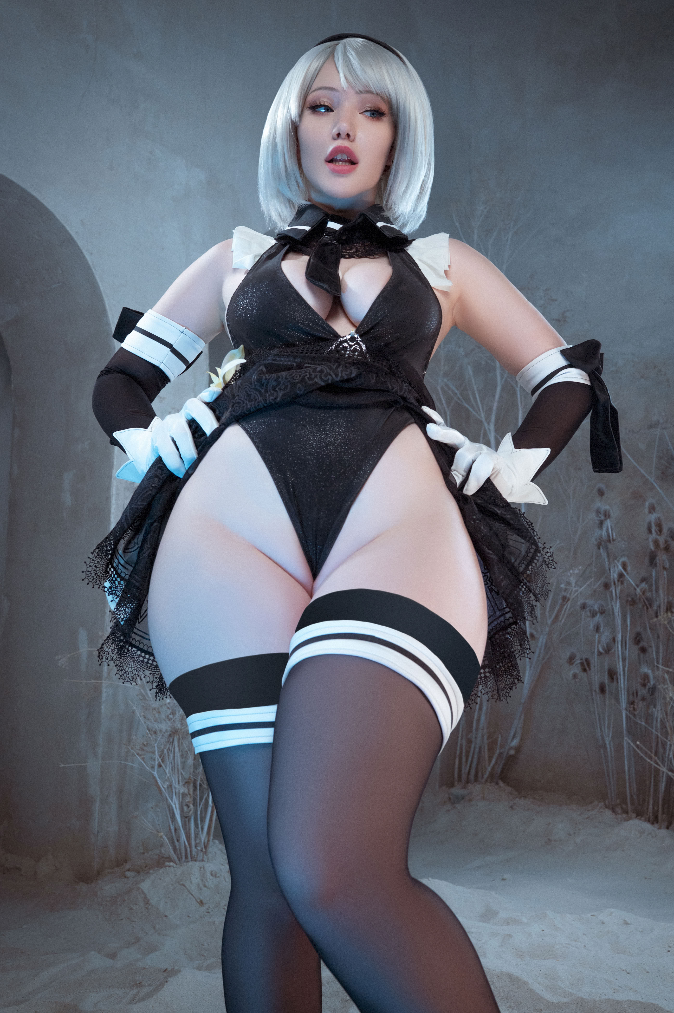Đọc truyện hentai Tuyển tập Albums siêu phẩm Cosplay - Chap 1377 - Lada Lyumos - Nier Automata (collab)