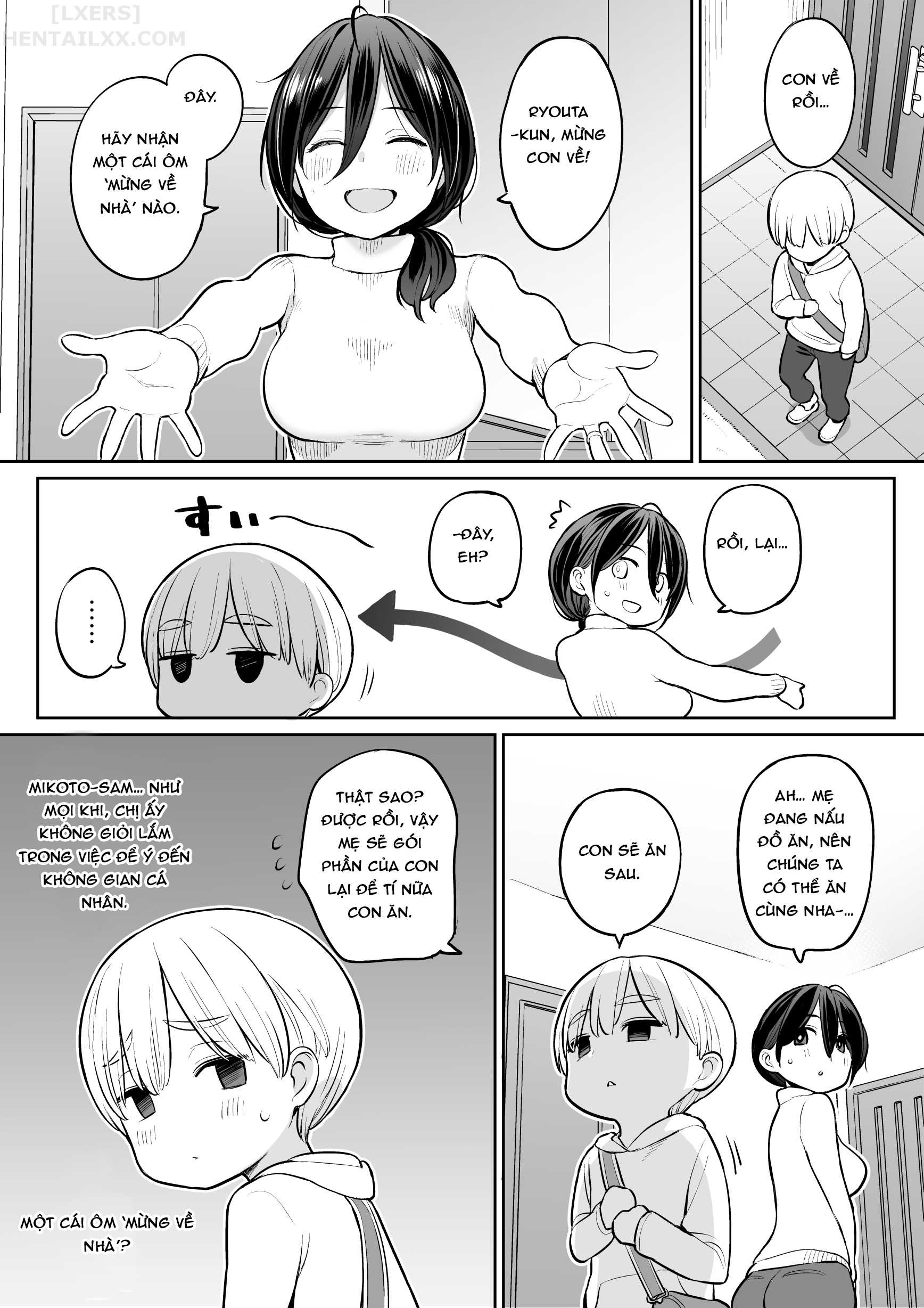 Đọc truyện hentai Ryouta-Kun Ejaculated For The First Time Using His Stepmom - Oneshot