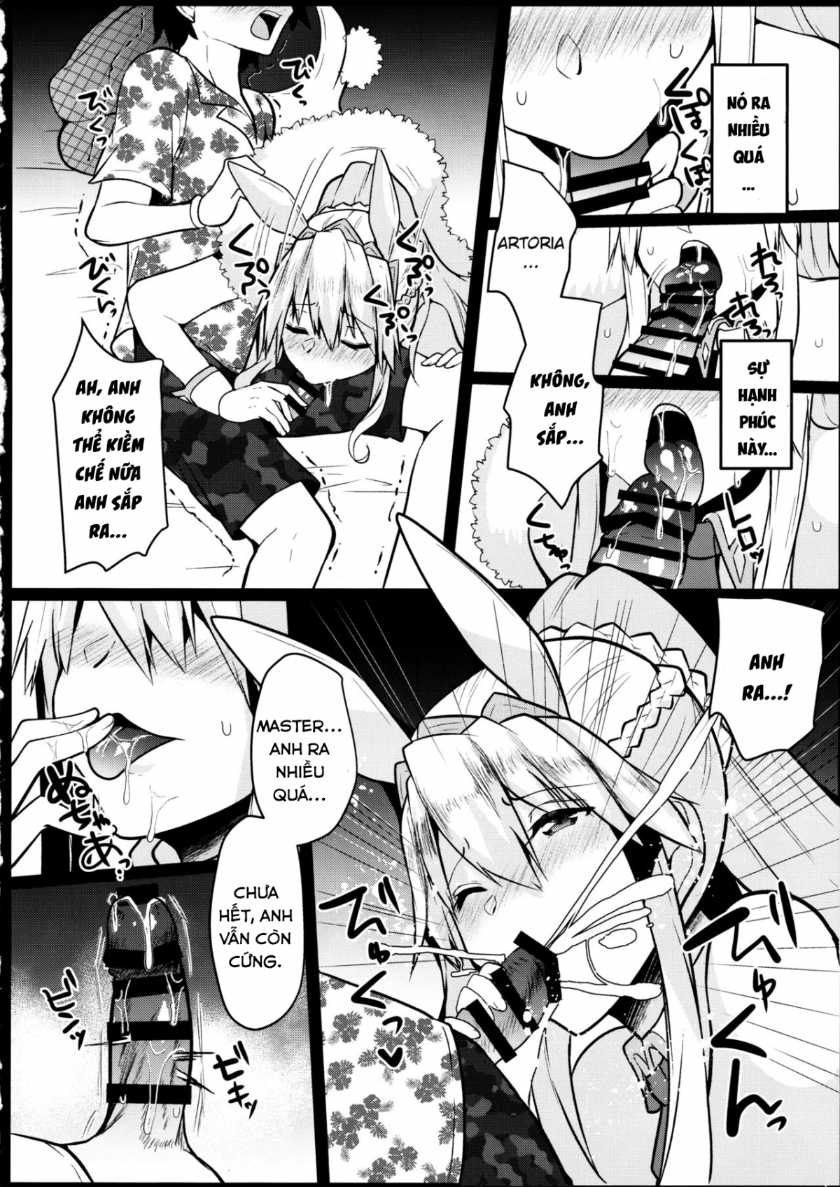 Đọc truyện hentai Artoria Bunny rất hạnh phúc khi bên cạnh Master. - Oneshot