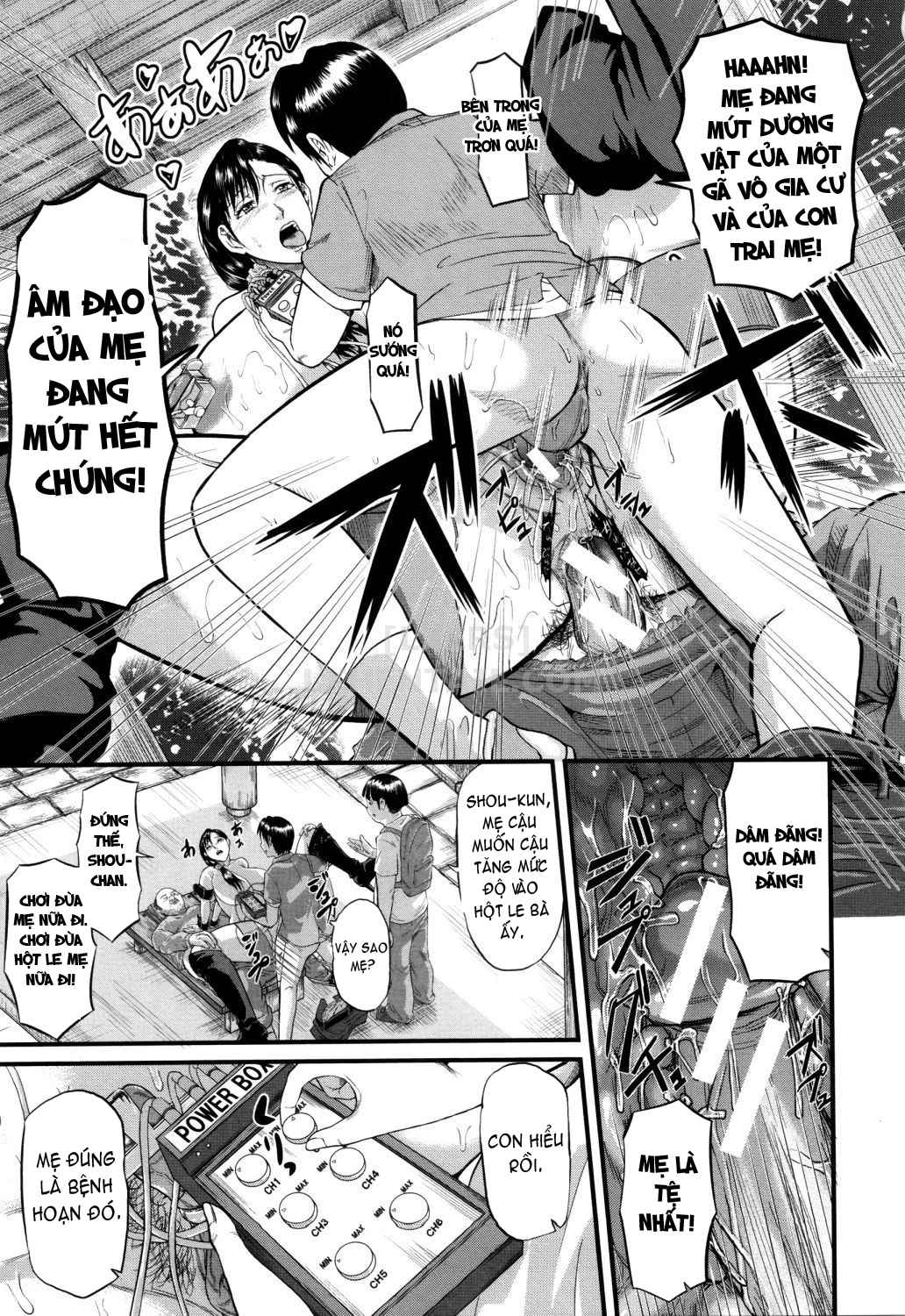 Đọc truyện hentai Onna Jigoku, Niku No Tsubo Hentairui Inranka Mesubuta Ichidaiki - Chap 1