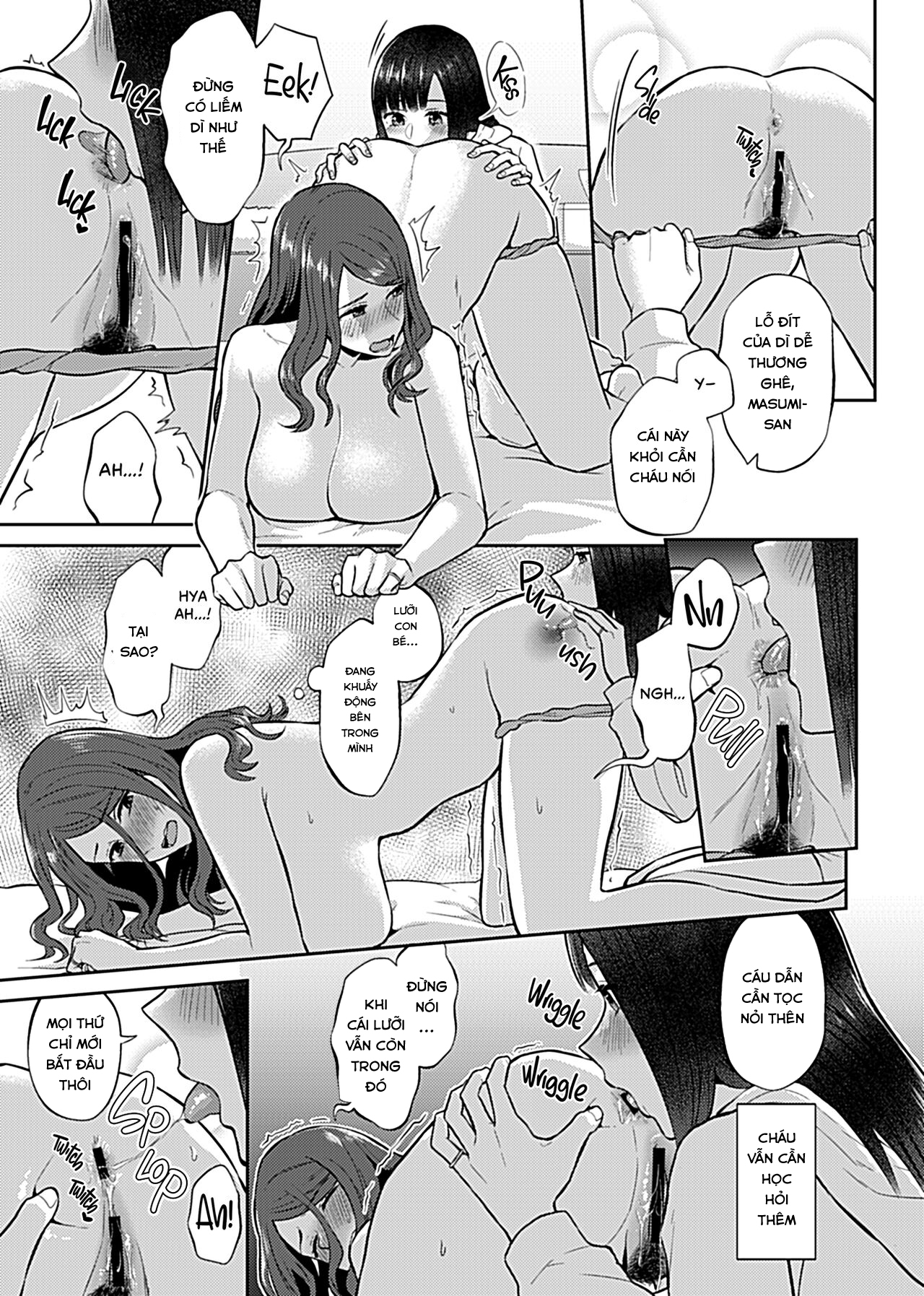 Đọc truyện hentai Saki Midareru wa Yuri no Hana - Chap 9