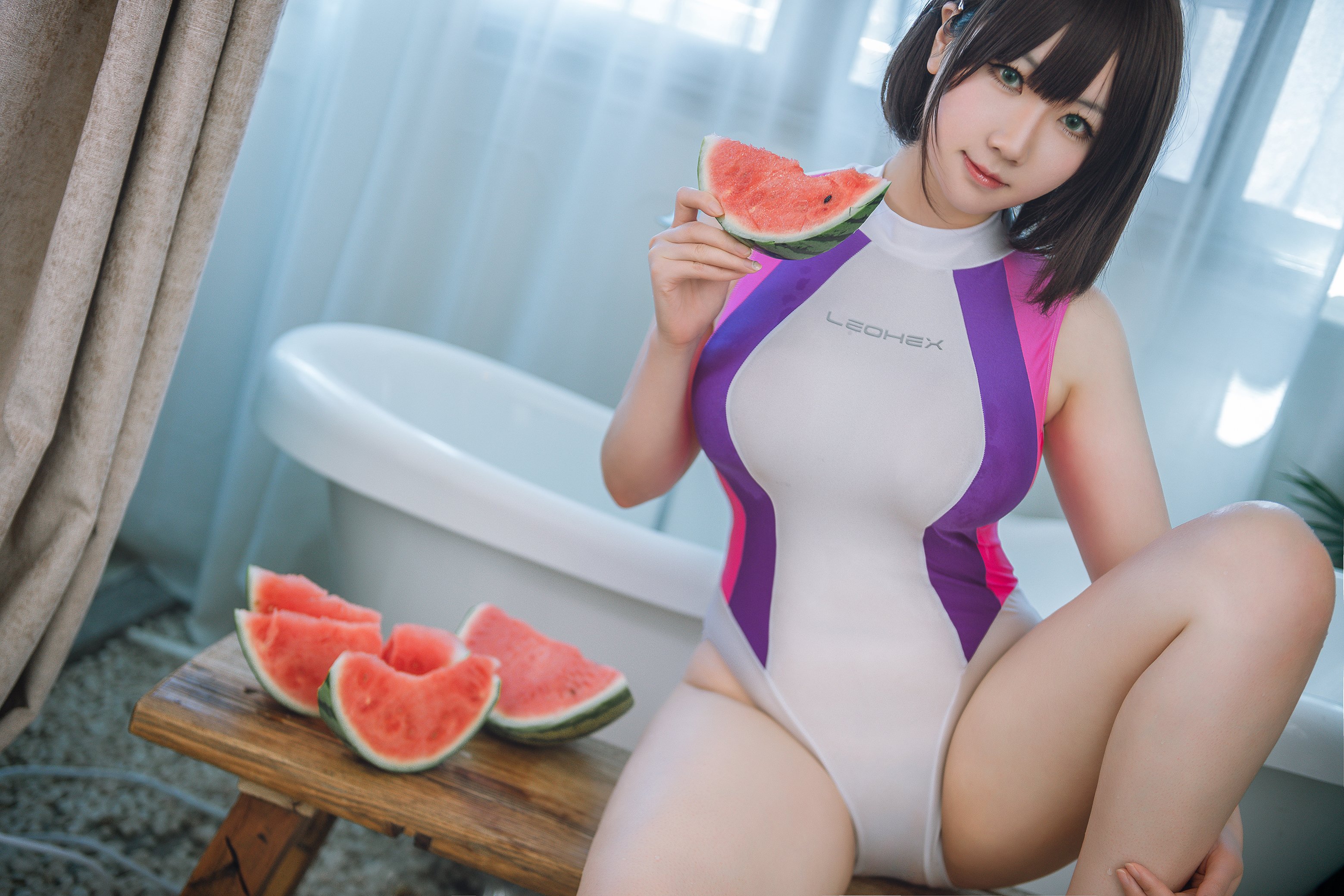 Đọc truyện hentai Tuyển tập Albums siêu phẩm Cosplay - Chap 321 - Vol.005 Swimming in the water