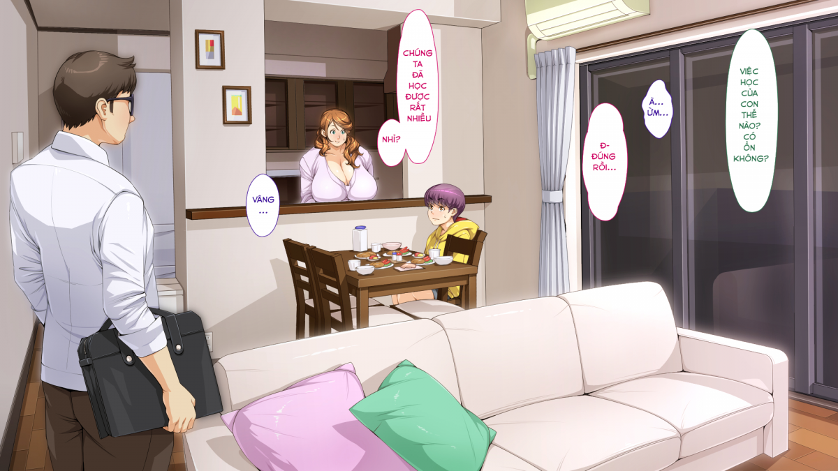 Đọc truyện hentai Oba-san to Boku no H na Obenkyou - Chap 9