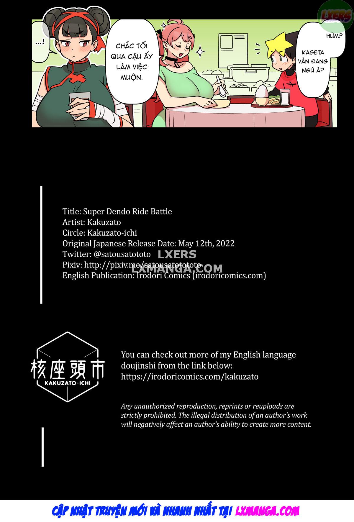 Đọc truyện hentai Super Dendo Ride Battle - Oneshot