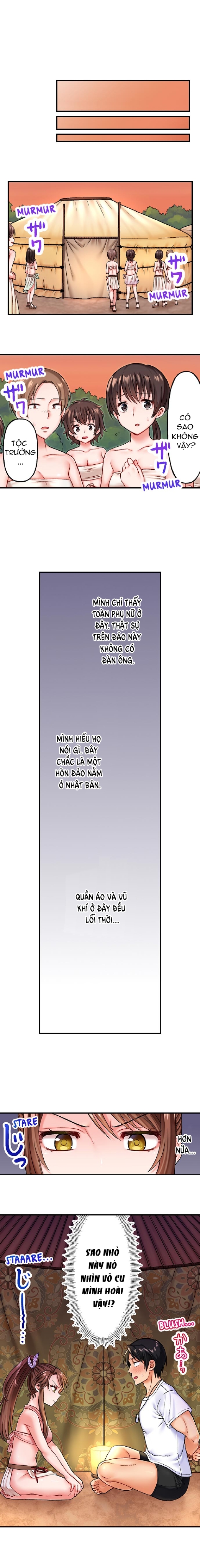 Đọc truyện hentai Lạc đến đảo phụ nữ và thịt hết gái ở đấy - Chap 1: Cắt cu...