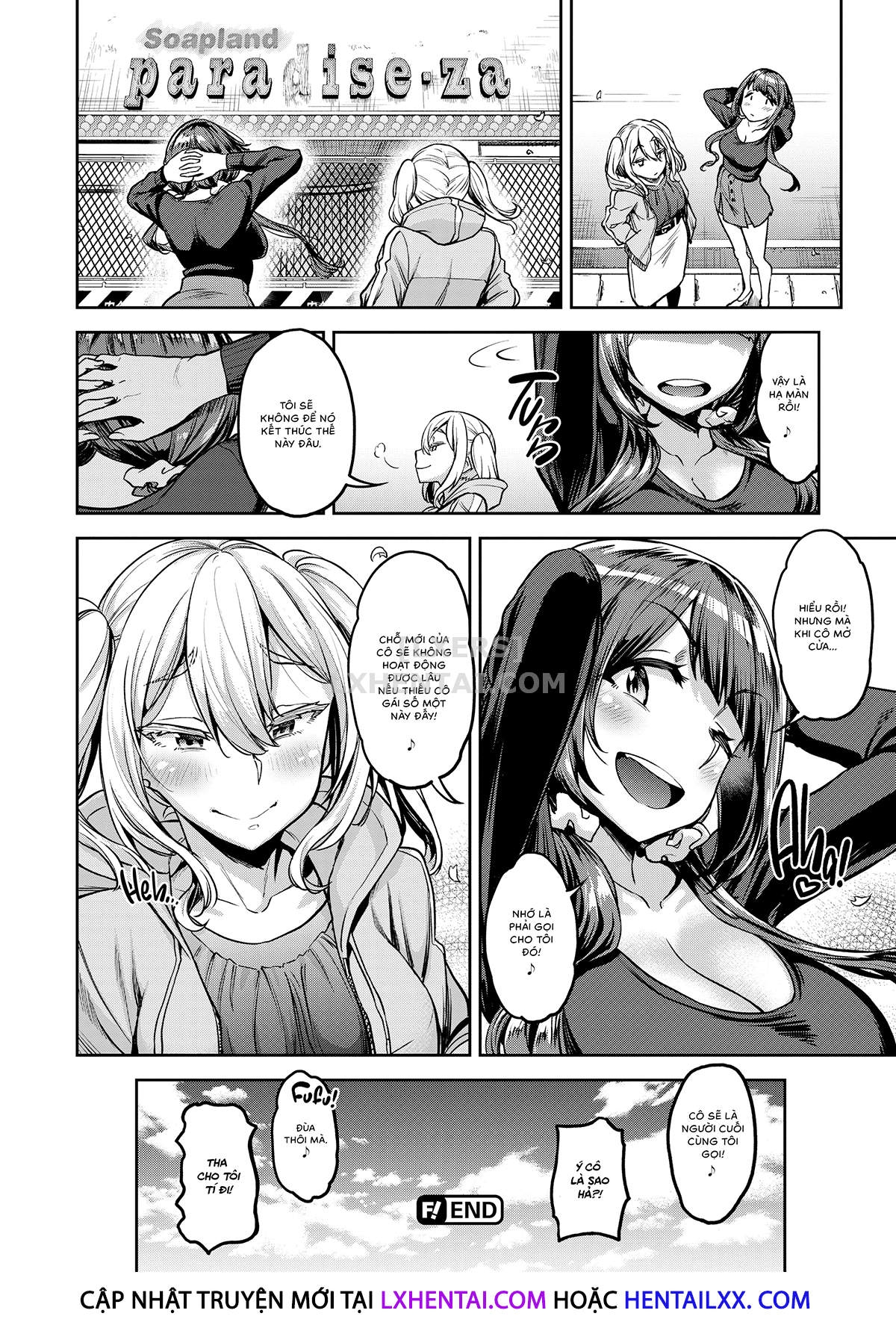 Đọc truyện hentai Holesome Gals!!! - Chap 5 - Going Nuts Over Paradise-za!!!