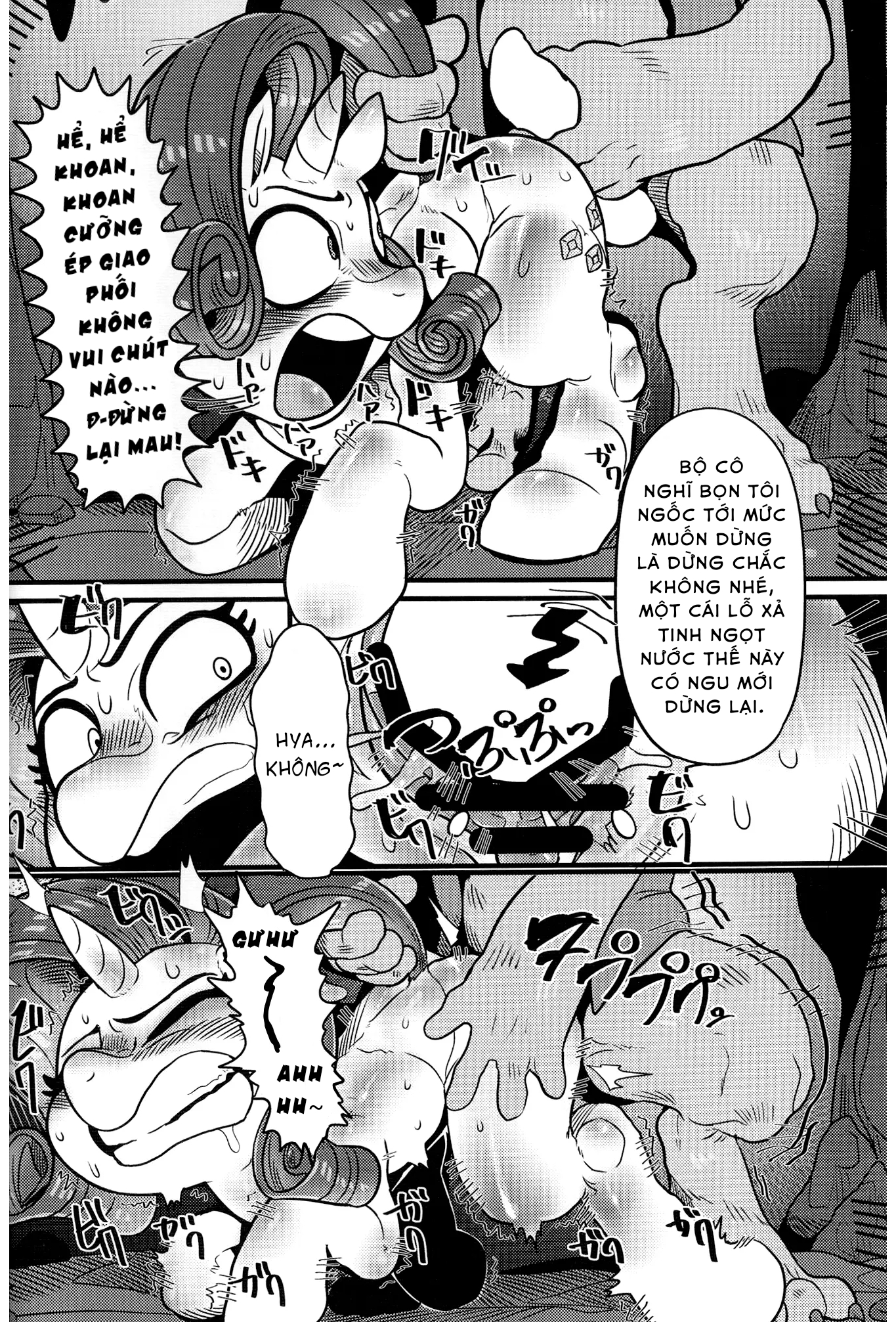 Đọc truyện hentai Một buổi sếch giữa ngựa và chó - Oneshot