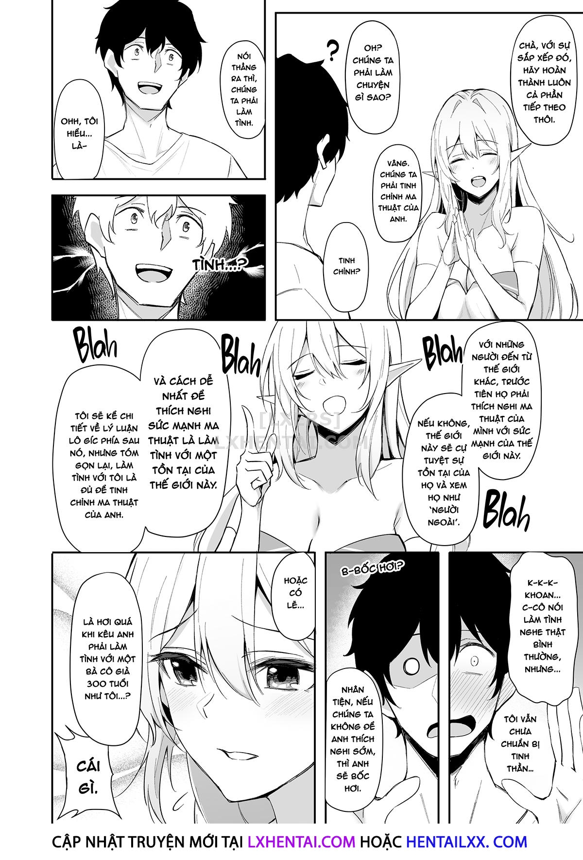 Đọc truyện hentai Chuyển sinh - Thích chị Elf phải không? - Chap 1 - Are You Into An Older Elf Lady?