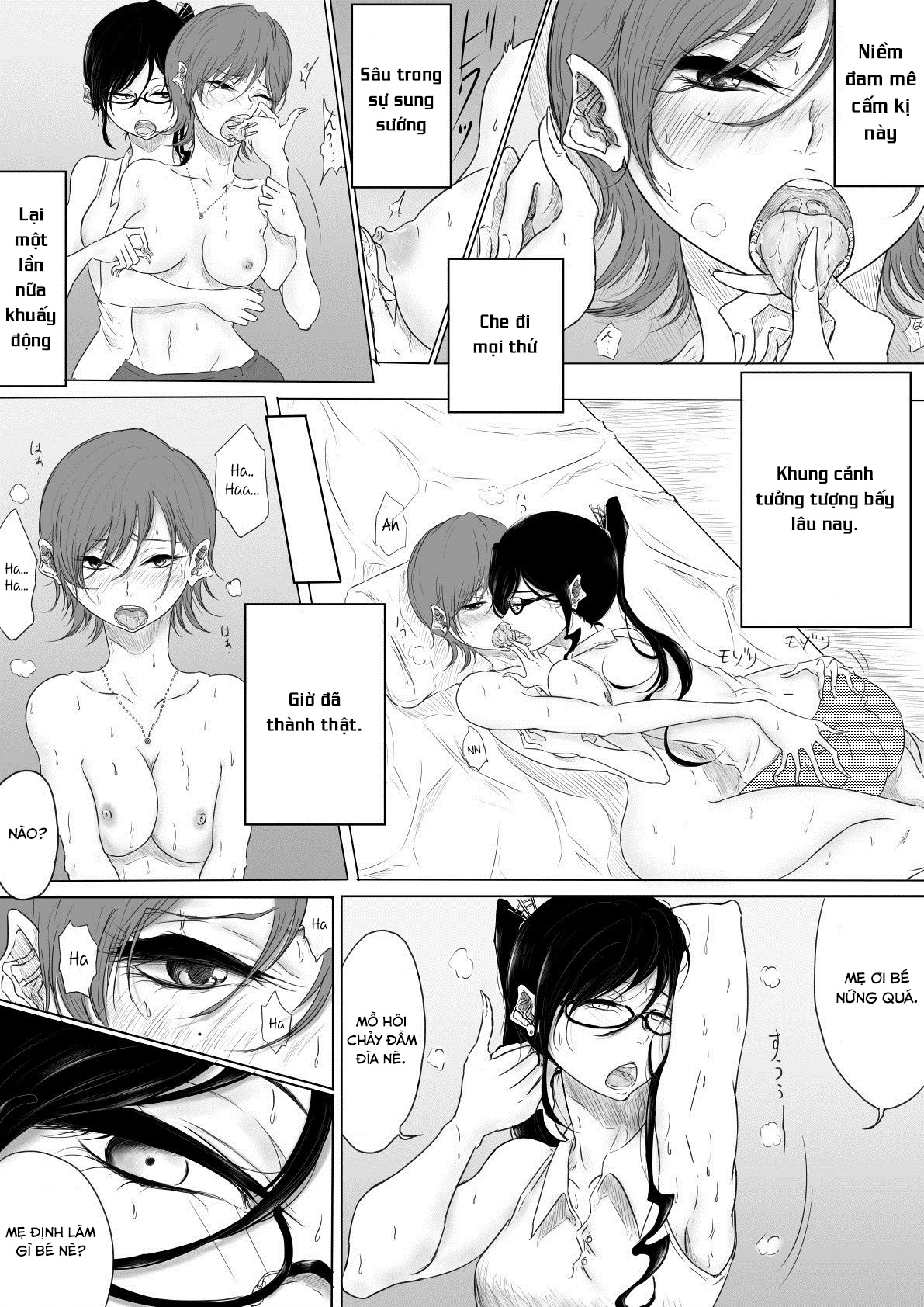 Đọc truyện hentai Bí mật không nói được - Oneshot