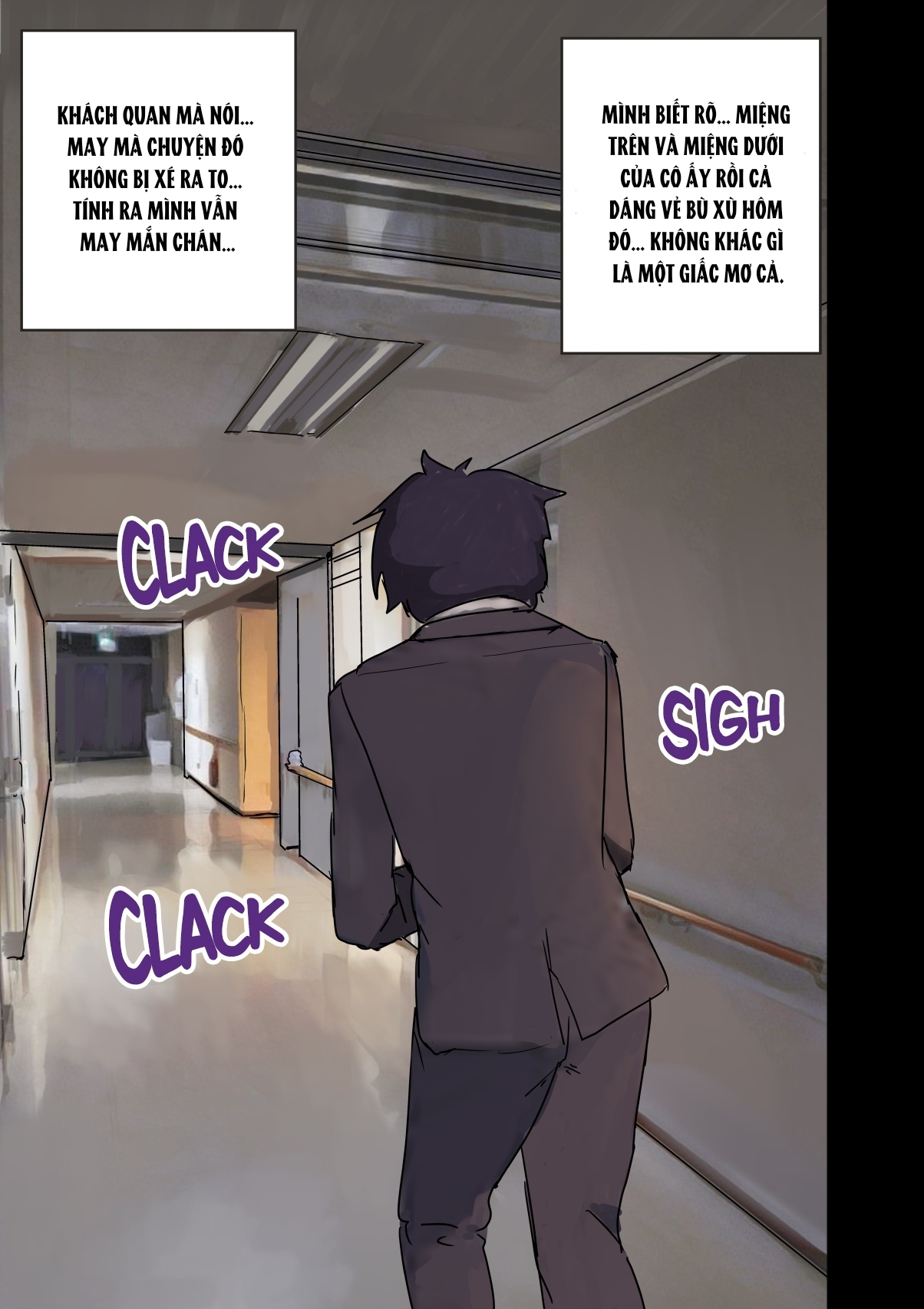 Đọc truyện hentai Kaisha no Madonna to Lucky de Yareta Hanashi - Oneshot