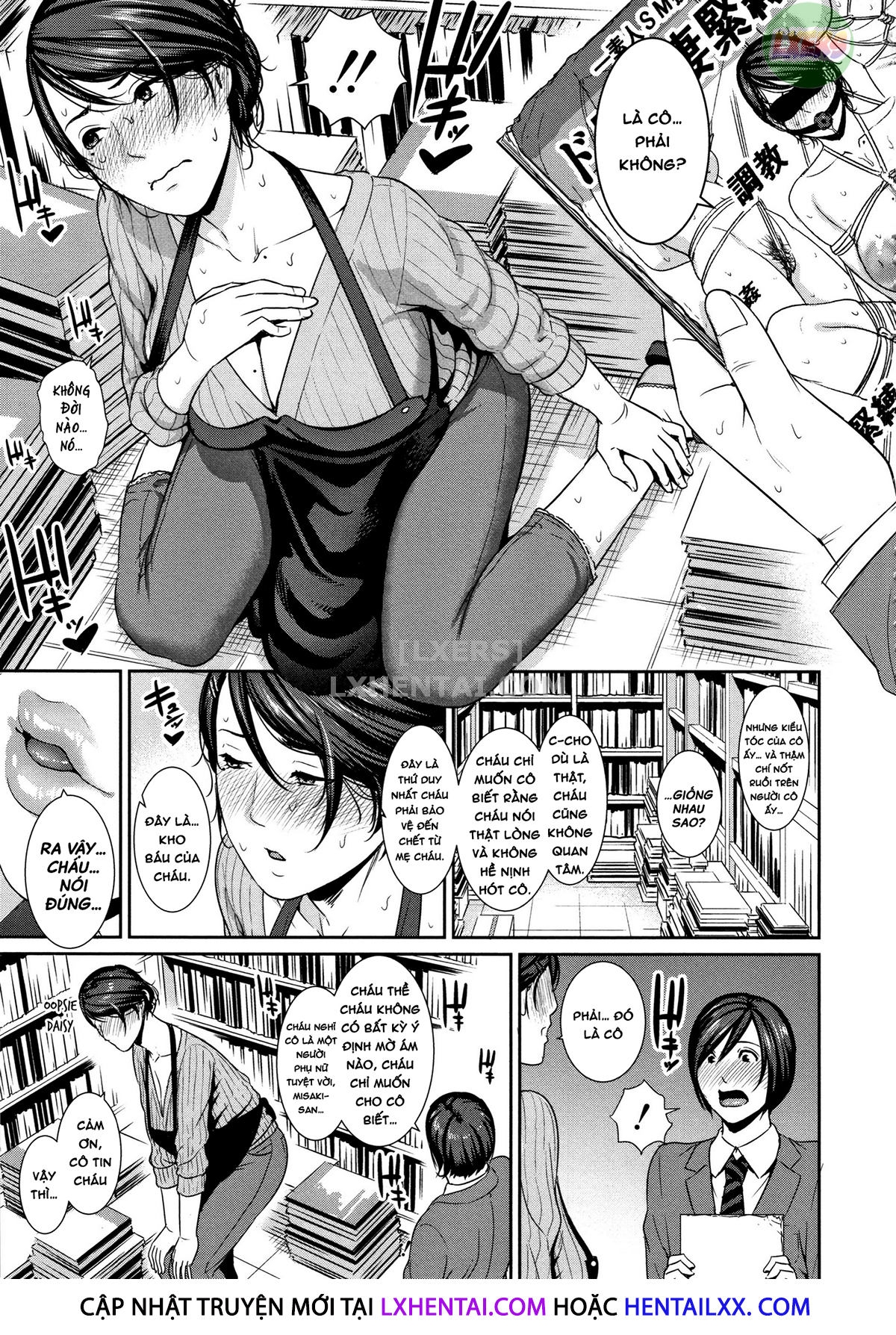 Đọc truyện hentai Drowning in Sex With Mom - Chap 5