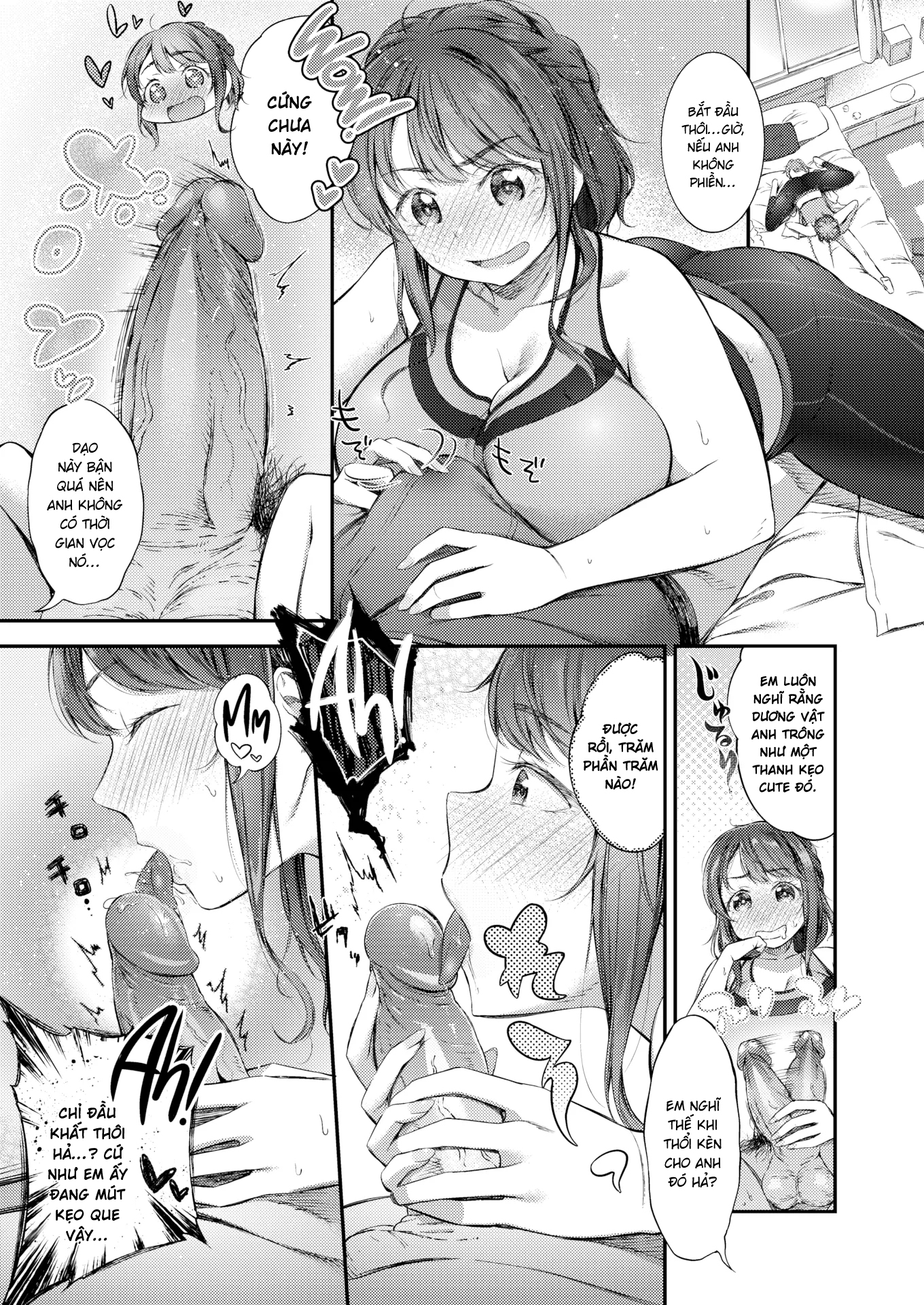 Đọc truyện hentai Giao hết đồ ngọt ra đây! - Oneshot