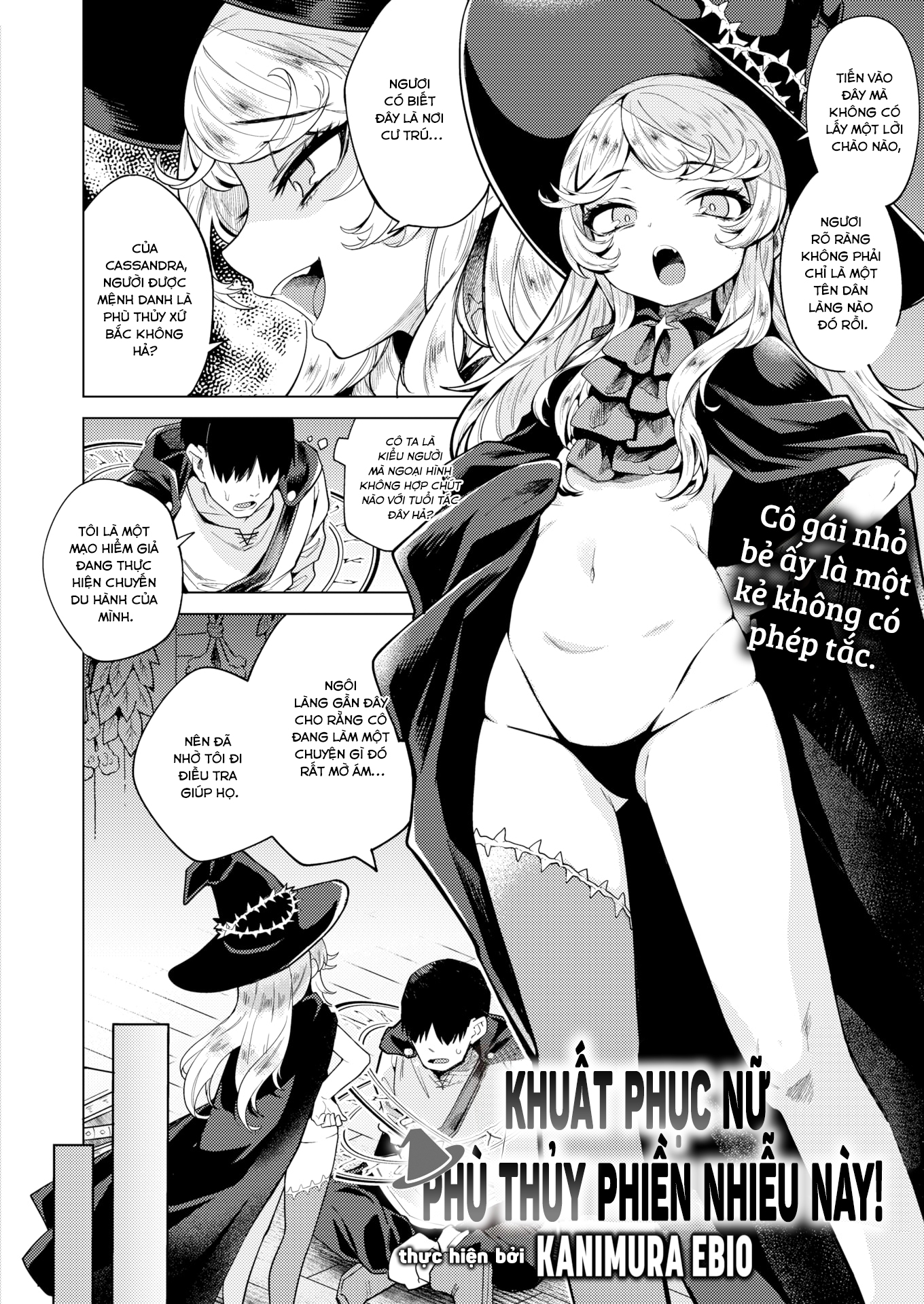 Đọc truyện hentai Khuất phục nữ phù thủy phiền nhiễu này! - Oneshot