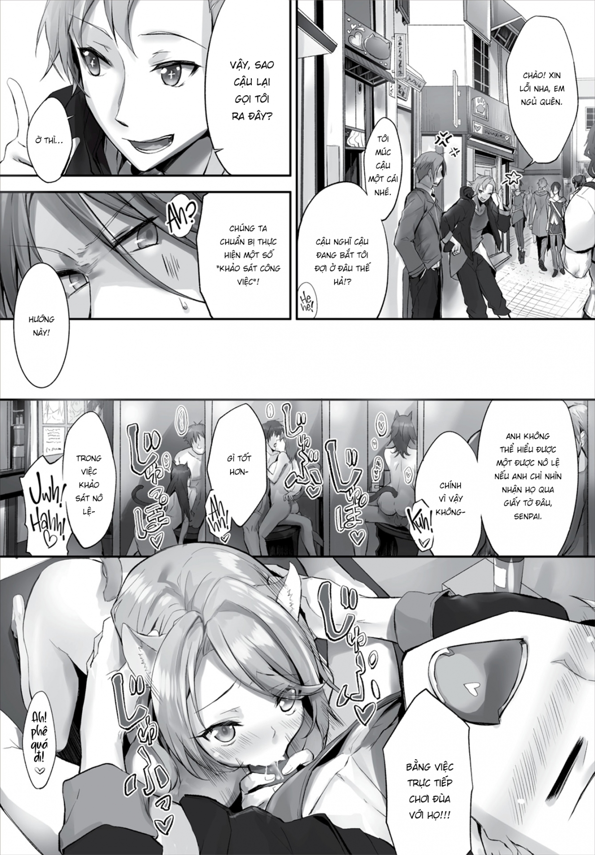 Đọc truyện hentai Nô lệ tai mèo - Chap 5