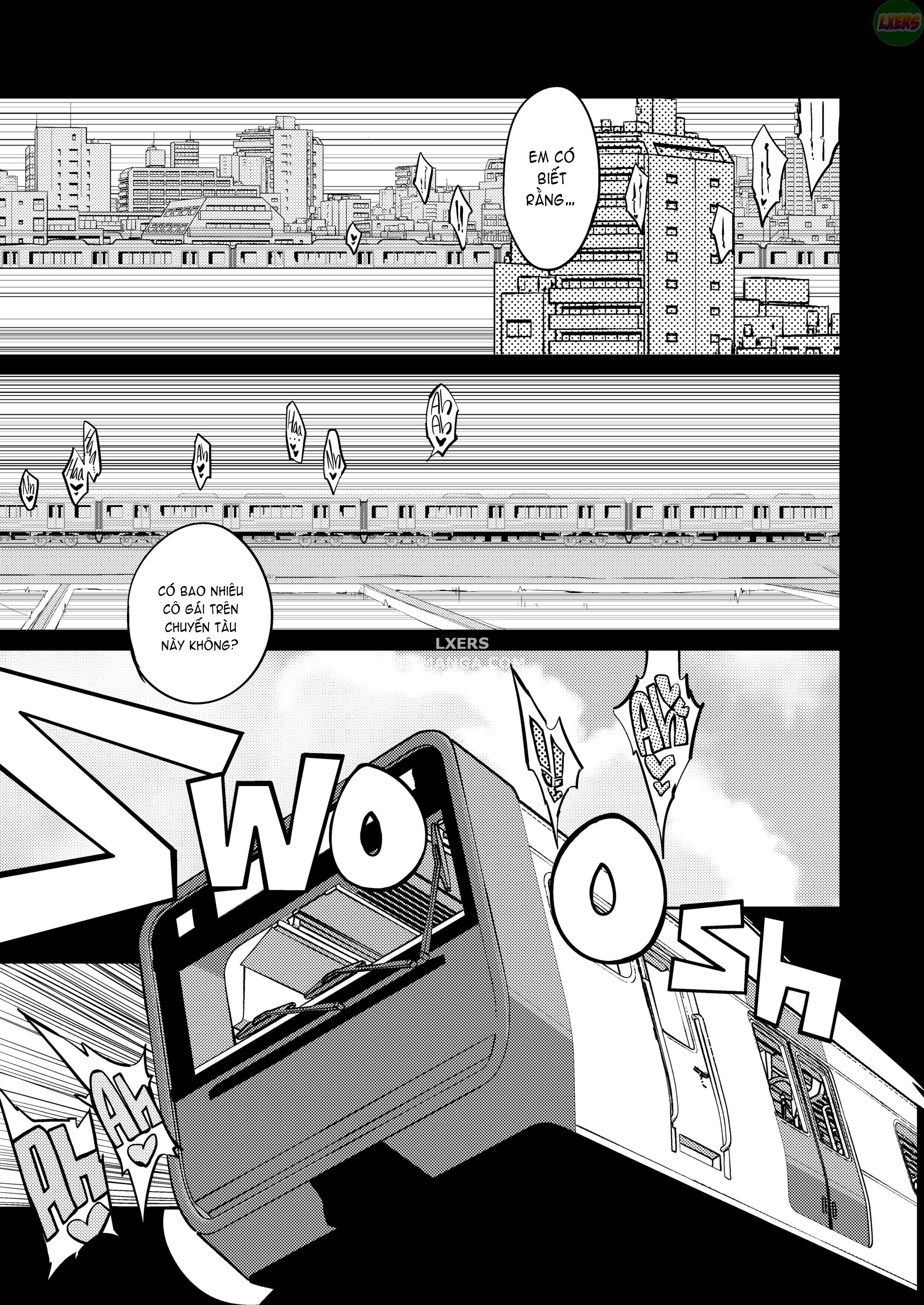 Đọc truyện hentai Tôi đã đi chuyến tàu chỉ dành cho phụ nữ - Oneshot