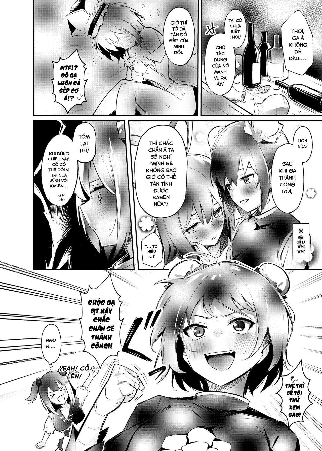 Đọc truyện hentai Kasen-chan no Jasen Rouraku Challenge (Touhou Project) - Oneshot