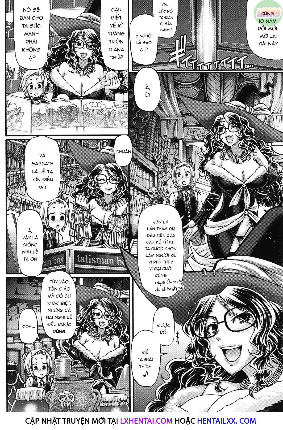 Đọc truyện hentai Mediator Witch ANGELIKA - Chap 1
