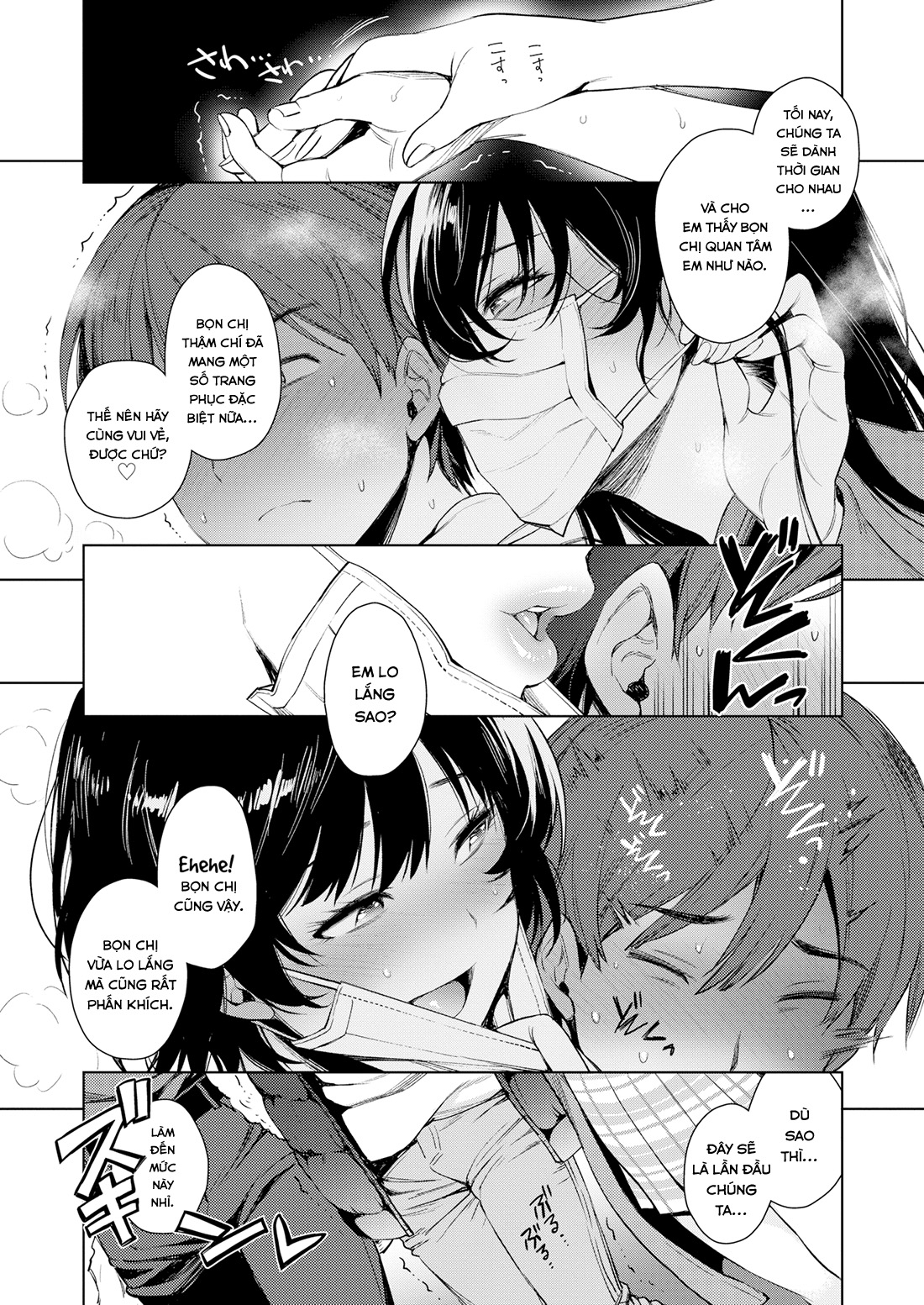 Đọc truyện hentai Plump & Juicy Sister Sandwich - Oneshot