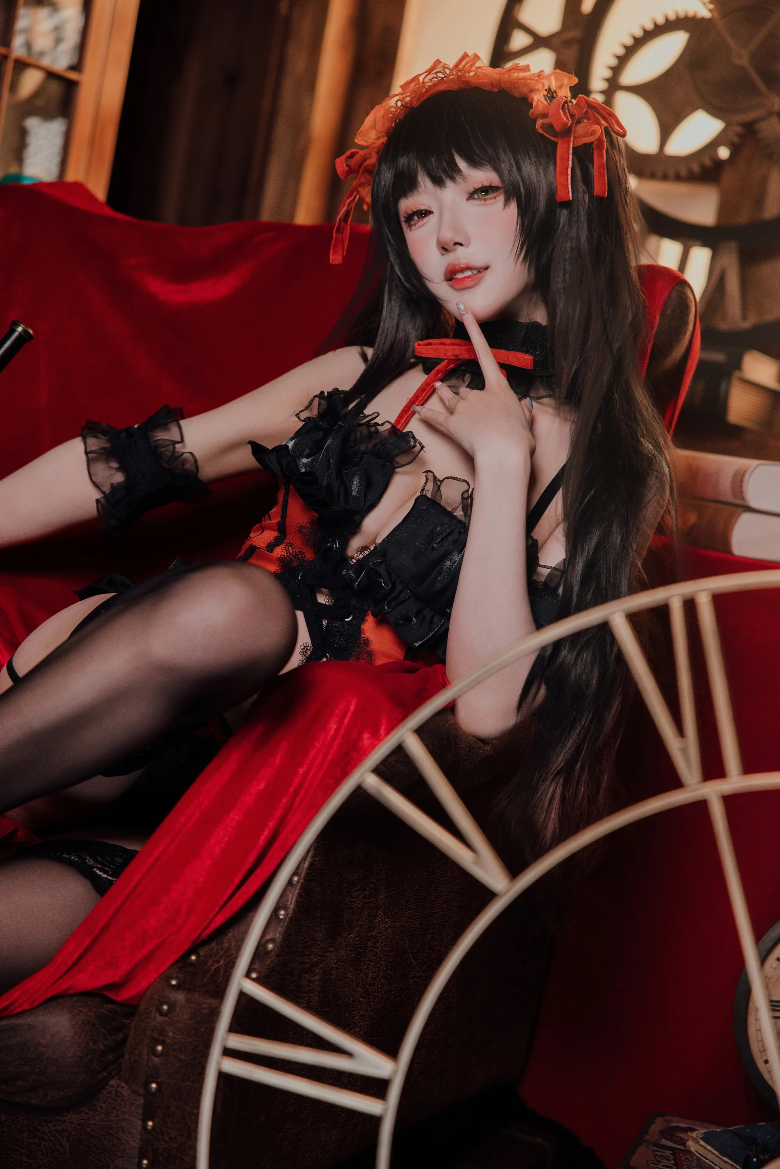 Đọc truyện hentai Tuyển tập Albums siêu phẩm Cosplay - Chap 1008 - Ah Bao is also a bunny girl Tokisaki Kurumi