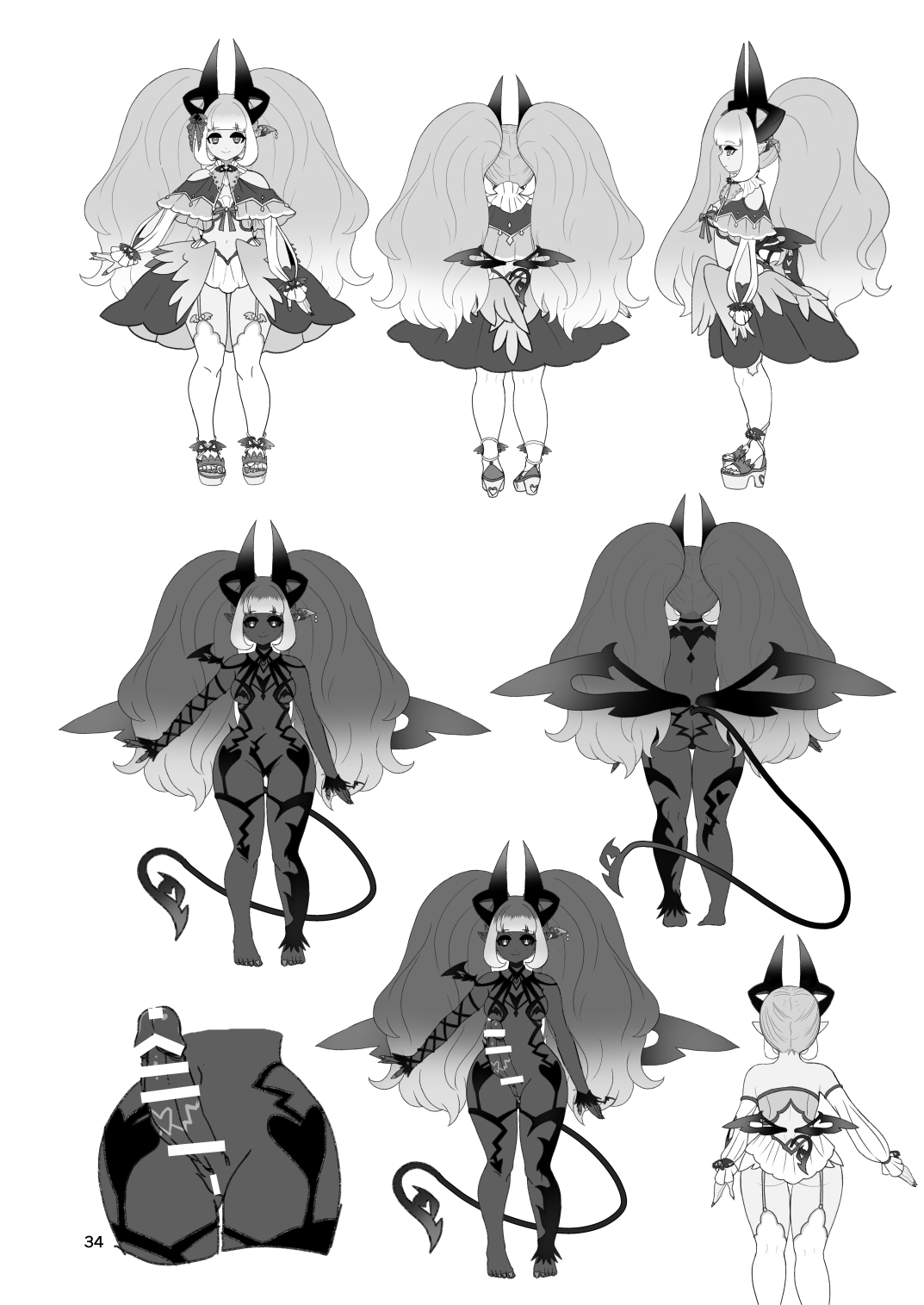 Đọc truyện hentai Futanari Devil Mama no Mesu ni Naru - Oneshot.