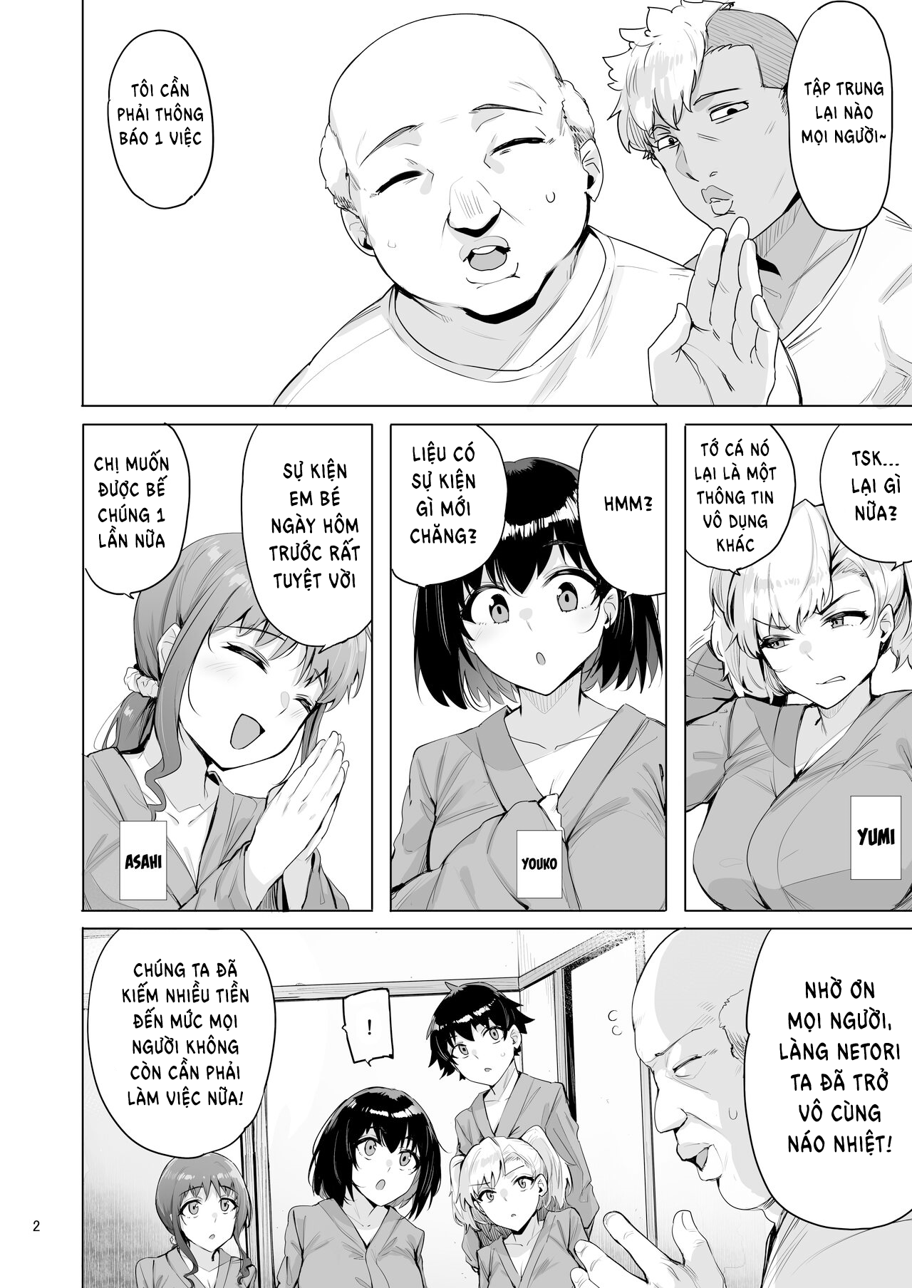 Đọc truyện hentai Nhà trọ của 3 chị em nhà nghèo phục vụ kinh doanh - Chap 4(Kết thúc)