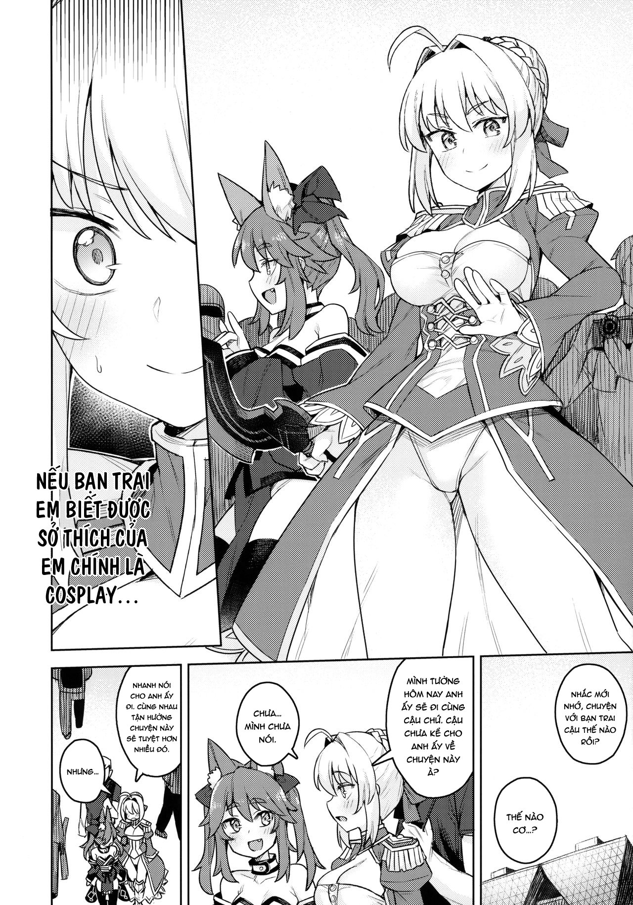 Đọc truyện hentai Cosplay Kanojo #Nero - Oneshot