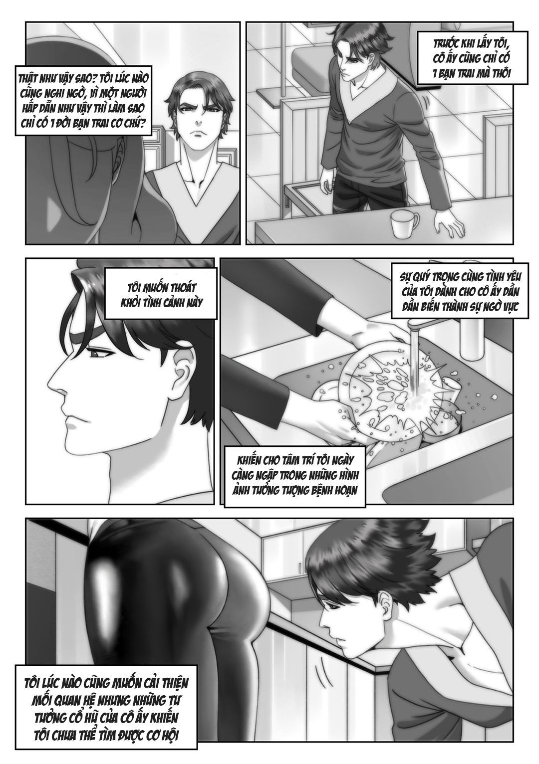 Đọc truyện hentai Quà sinh nhật cho vợ - Chap 1