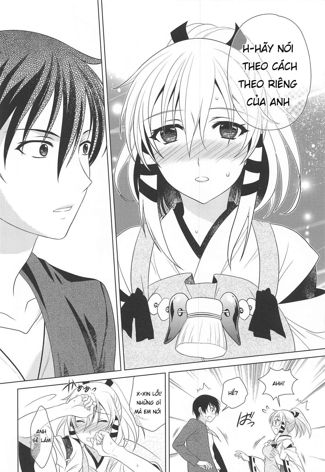 Đọc truyện hentai Otomege no Serifu wa Genjitsu de wa Tsukaenai (Inari, Konkon, Koi Iroha.) - Ngọt Ngào