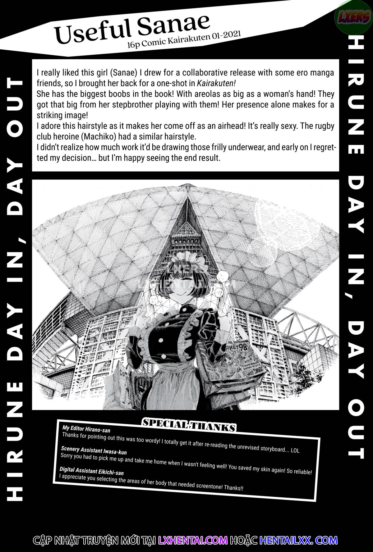 Đọc truyện hentai Ngày qua ngày - Chap 8 - Useful Sanae | END