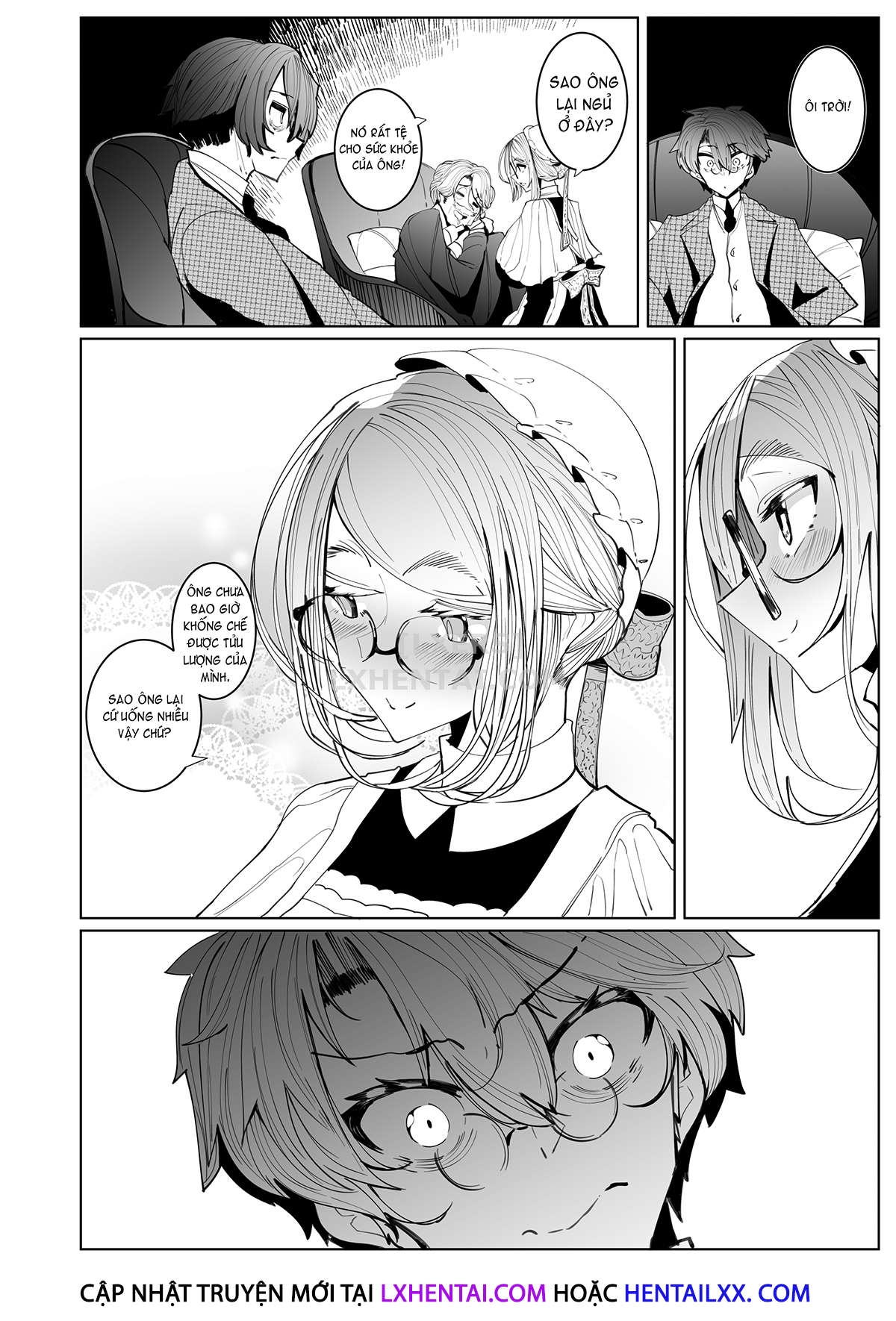 Đọc truyện hentai Shinshi Tsuki Maid no Sophie-san - Chap 4