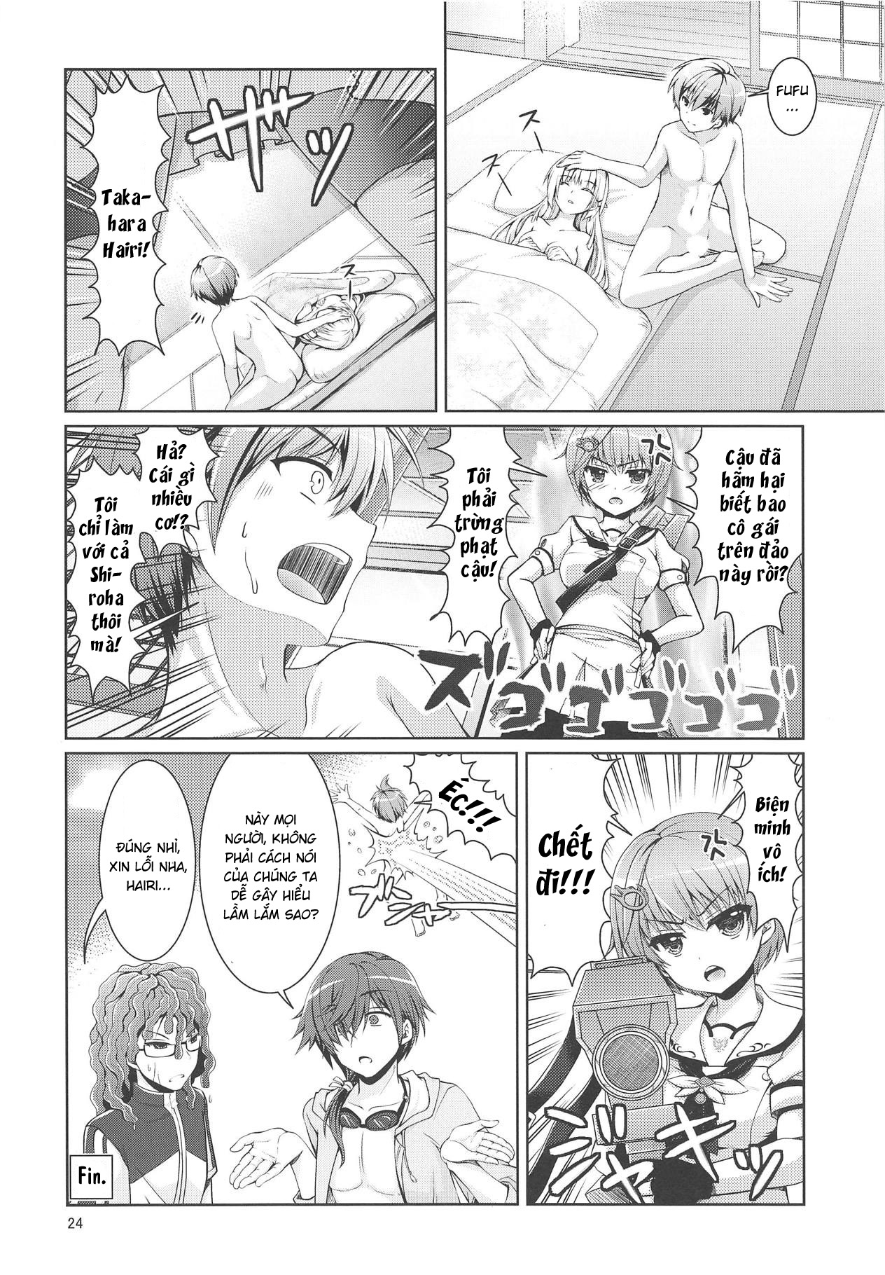 Đọc truyện hentai Quái vật mùa hè (Summer Pockets) - Oneshot