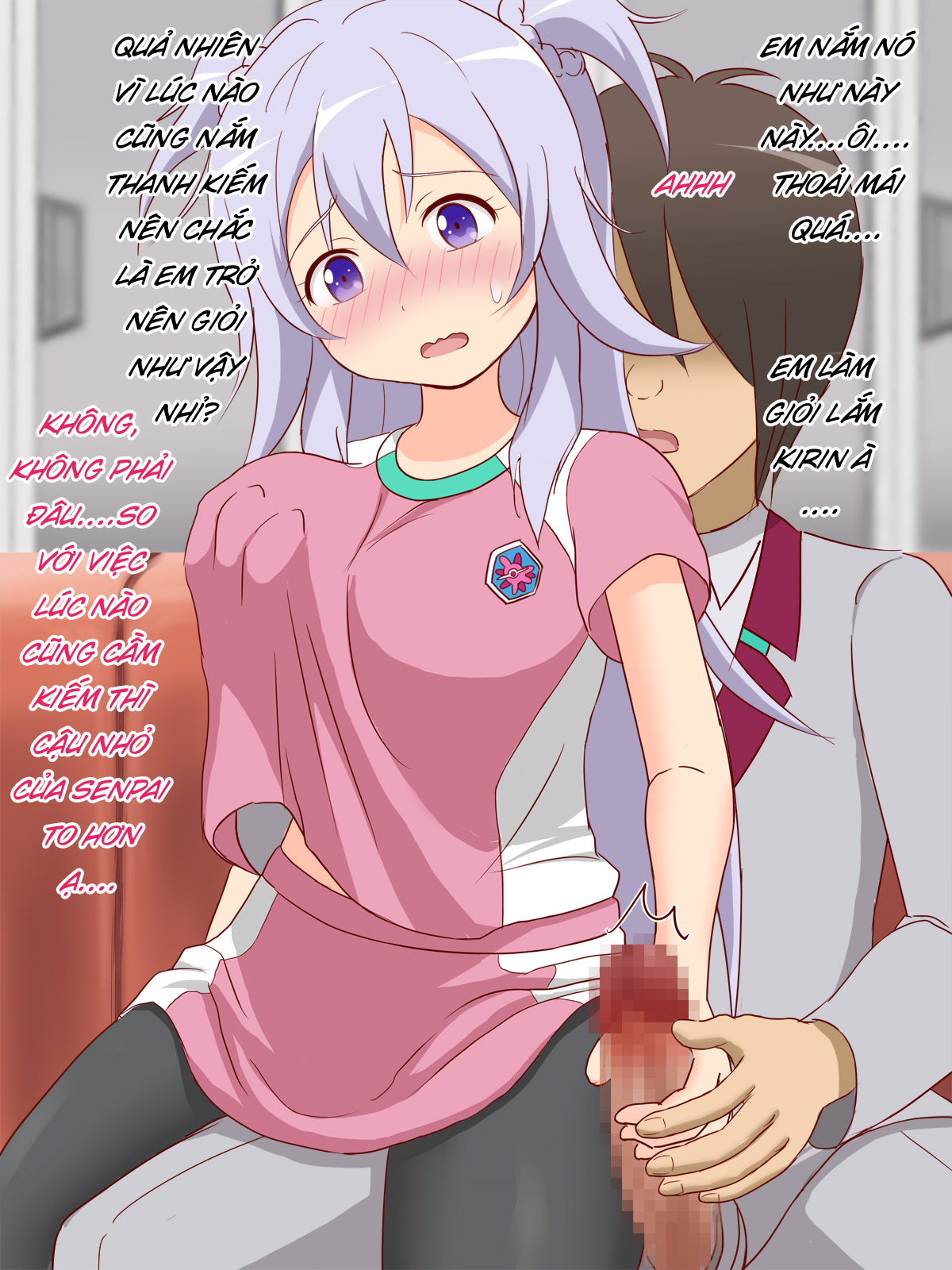 Đọc truyện hentai Bầu ngực cực phẩm của e đang thách thức chú hươu của tôi đó - Oneshot