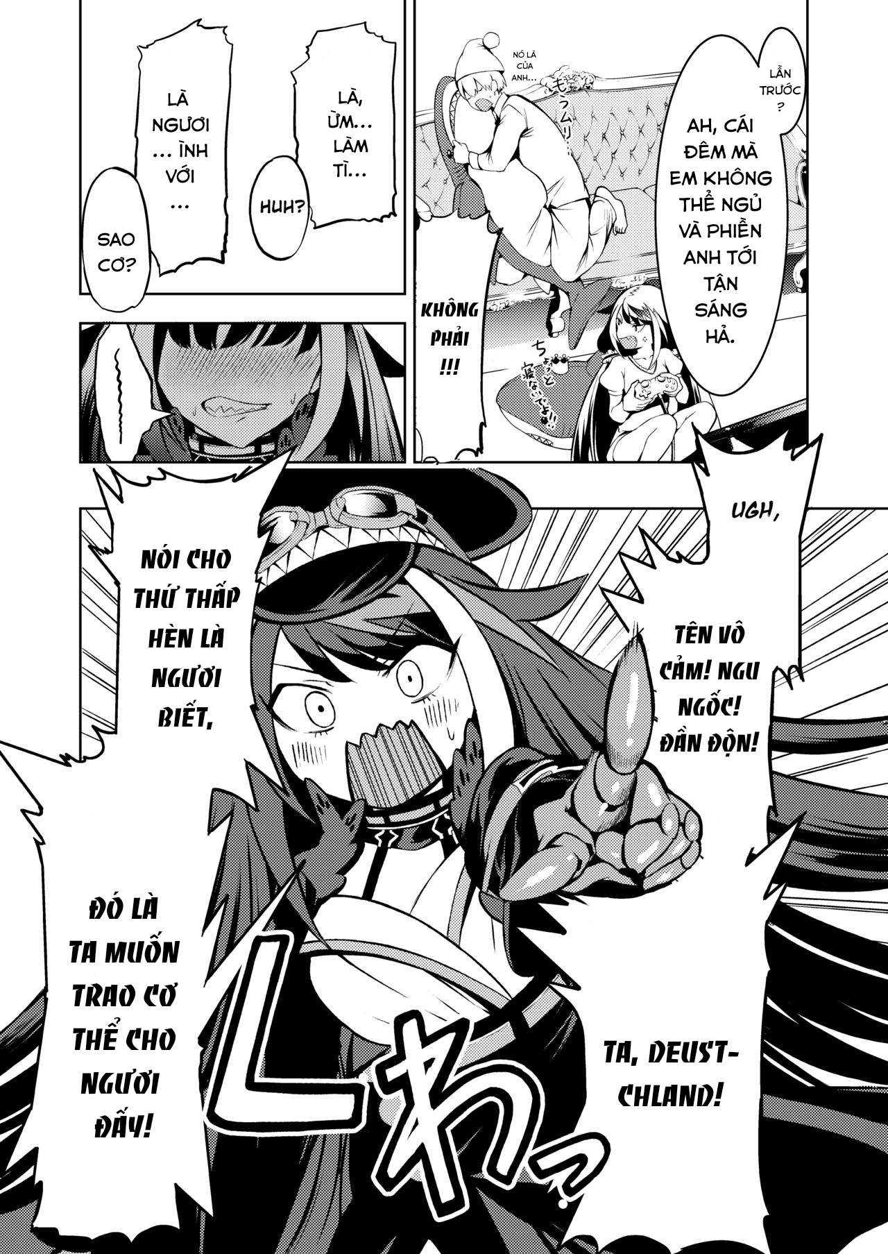 Đọc truyện hentai Kono Deutschland o kimochi yoku sasenasai!! - Oneshot