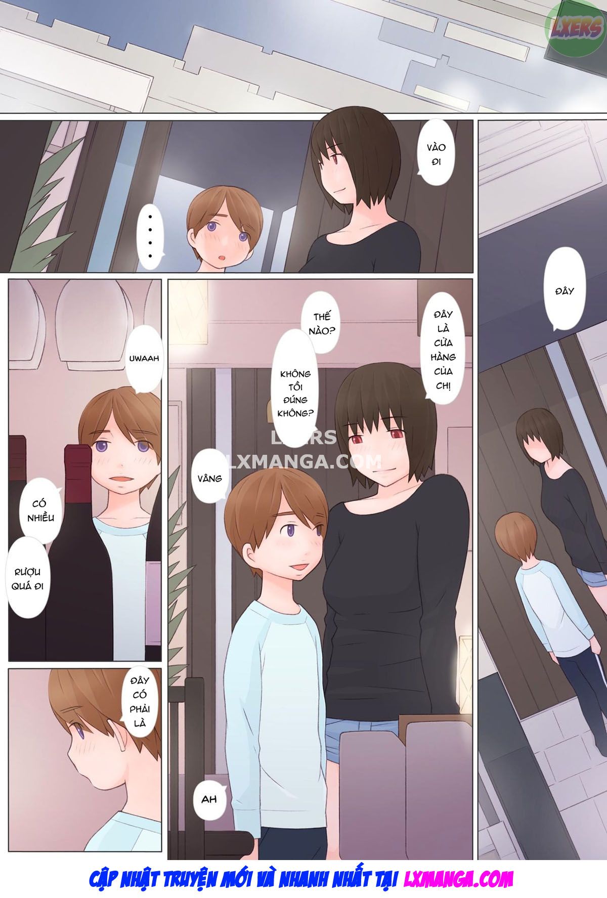 Đọc truyện hentai Bị quyến rũ bởi Onee-San - Oneshot