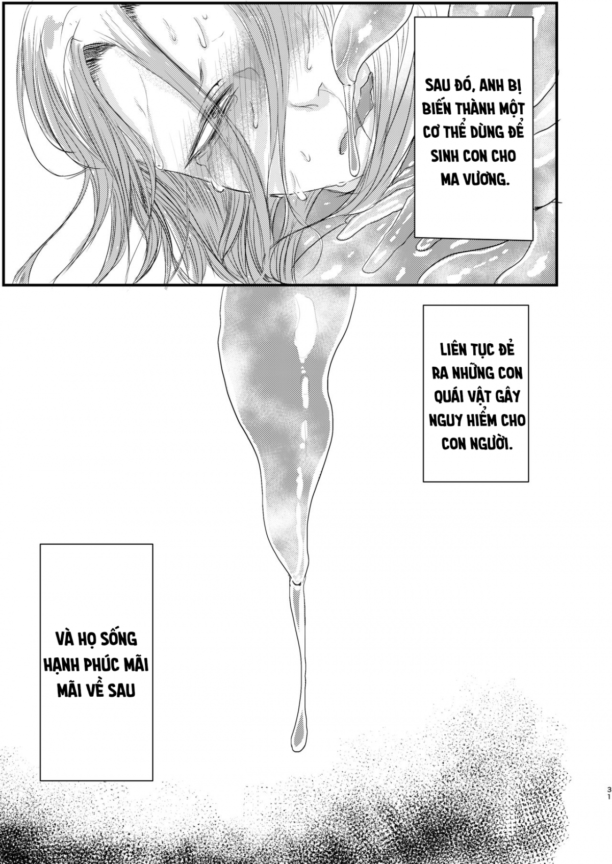 Đọc truyện hentai Câu chuyện về nam pháp sư bị xúc tu chơi - Oneshot