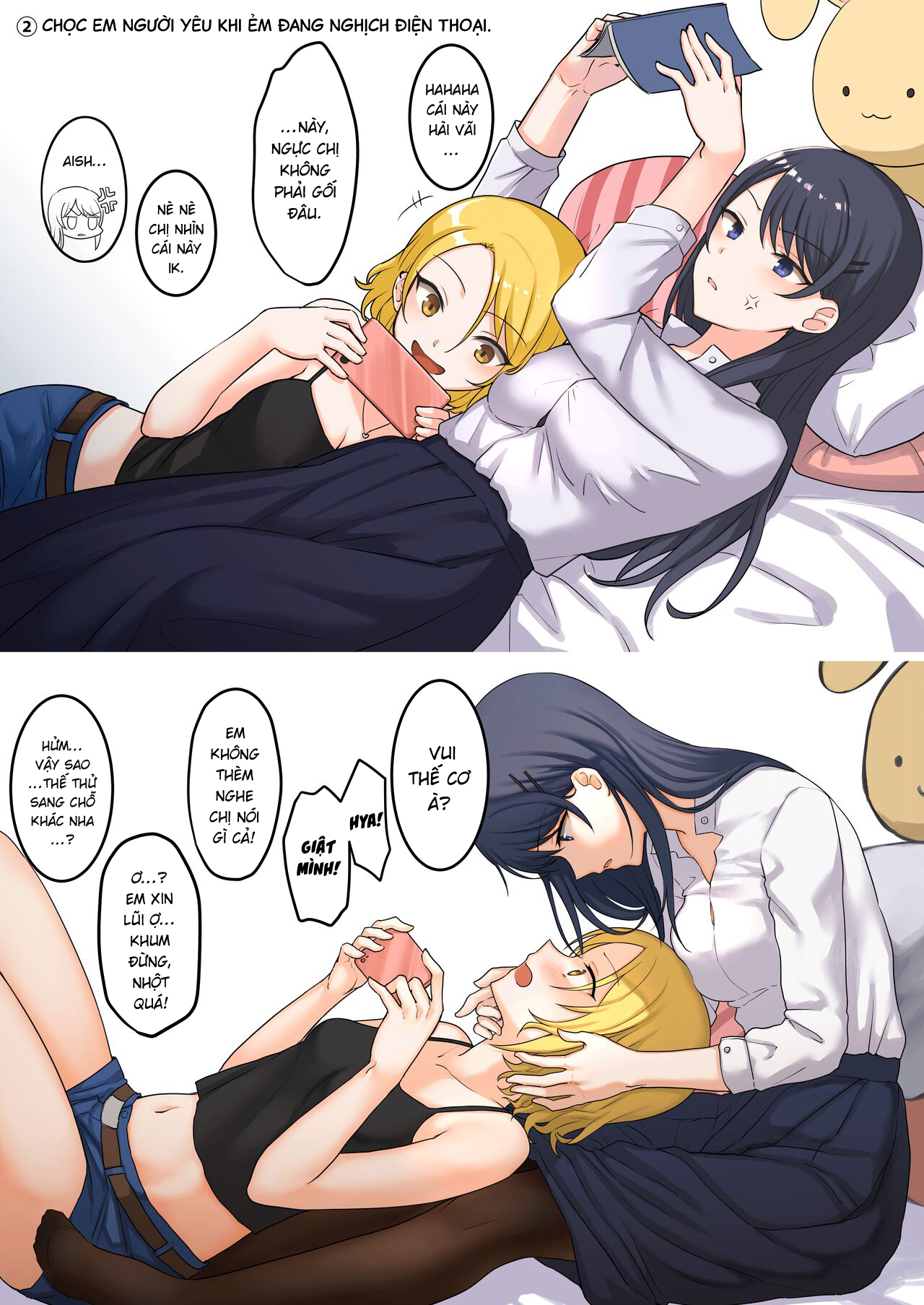 Đọc truyện hentai Series 1RT là 1 giây hôn hít giữa hai cô gái. Bạn có muốn sống thử không? - Oneshot