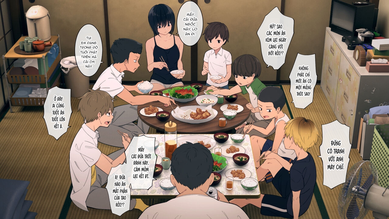 Đọc truyện hentai Toaru Daikazoku no Okazu Jijou ~Mamagawari Onee-chan Funtouki~ - chap1