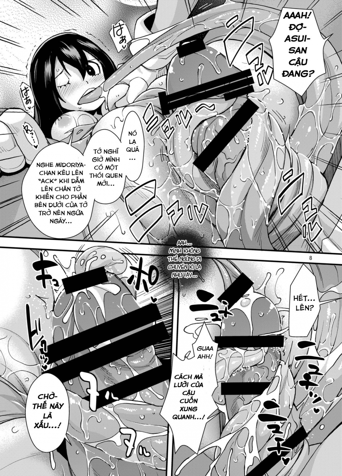 Đọc truyện hentai Mùa giao phối của Tsuyu-chan - Oneshot