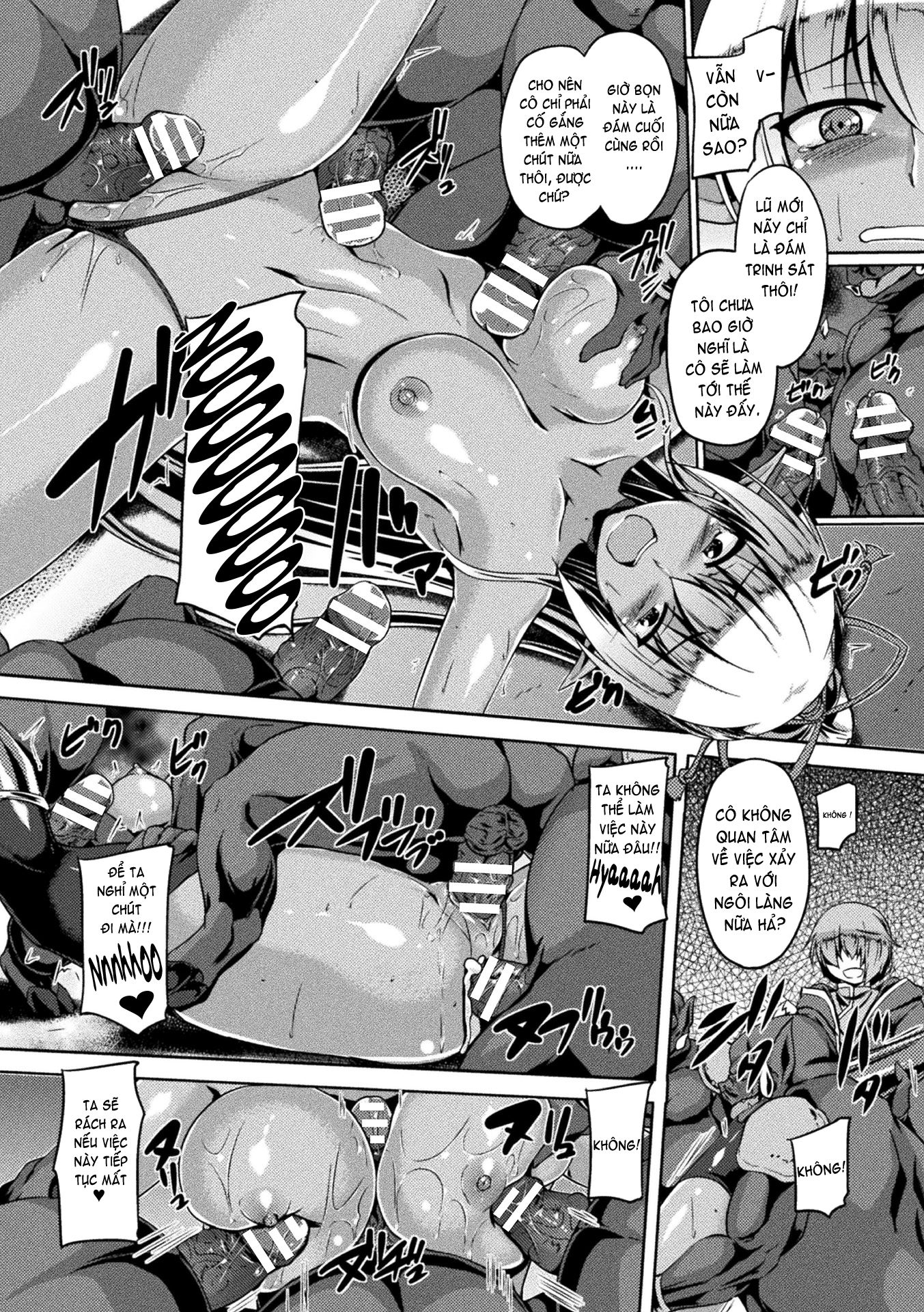 Đọc truyện hentai Gang-Raped Dark Elf - Oneshot