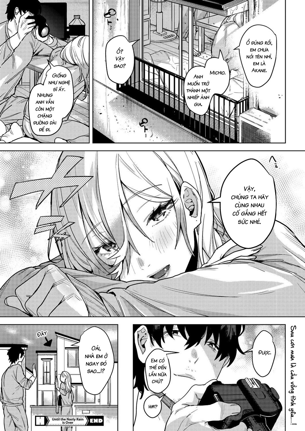 Đọc truyện hentai Until the Nasty Rain is Over - Oneshot