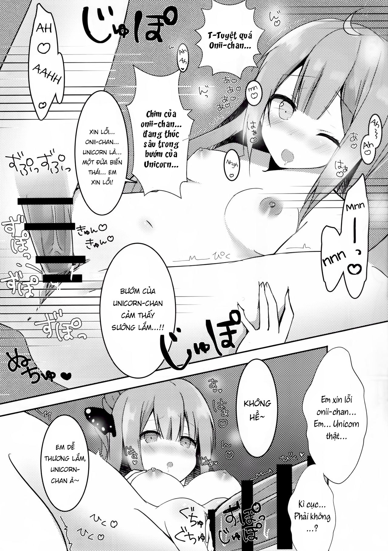 Đọc truyện hentai Onii-chan Unicorn to iikoto... suru? - Oneshot