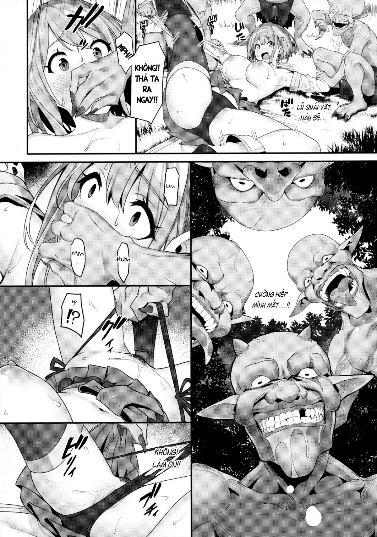 Đọc truyện hentai Hitoyo-chan no Junan - OneShot