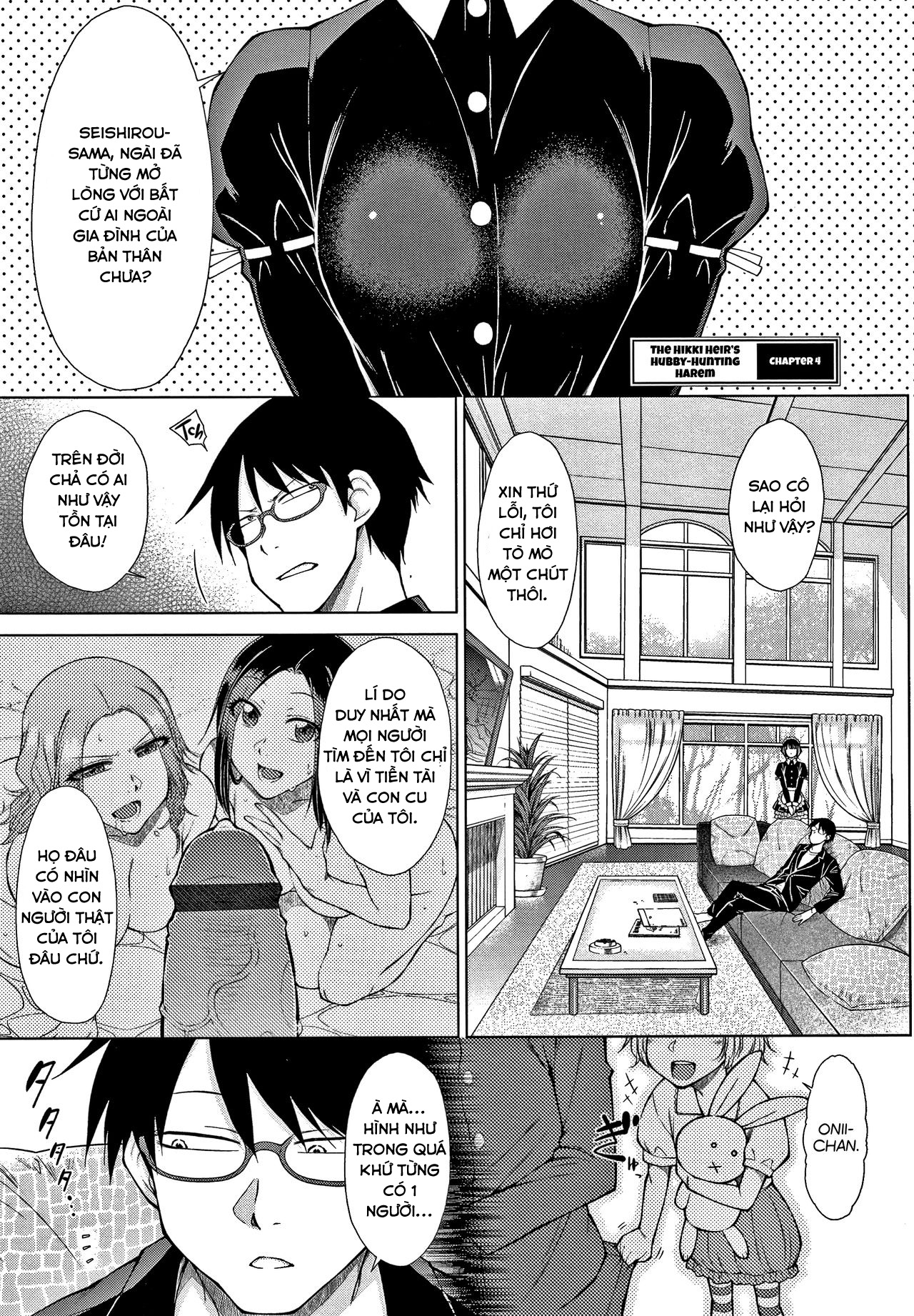 Đọc truyện hentai Saikyou Hikikomori Onzoushi No Torokeru Konkatsu Harem-Chap 4-9 - Chap 4