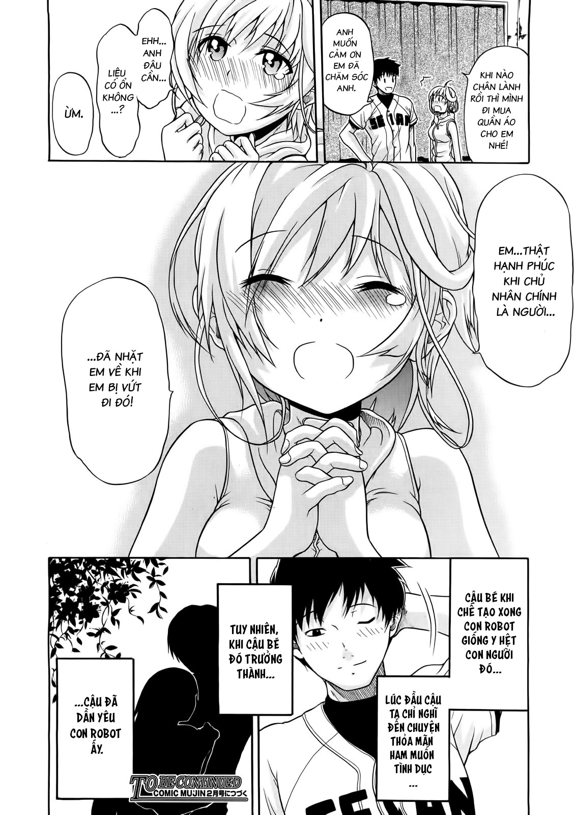 Đọc truyện hentai Niềm Tin Người Máy - Chap 2