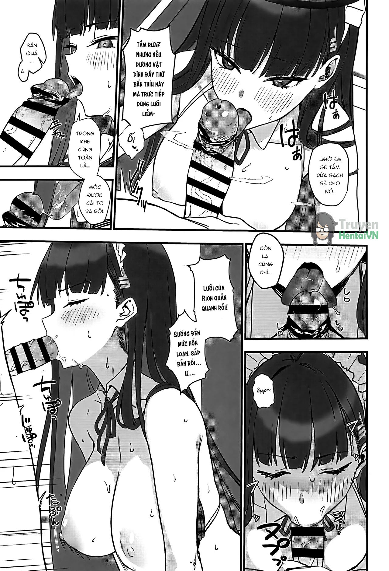 Đọc truyện hentai Tsukatsuki Rio no Maid Seikatsu - Oneshot