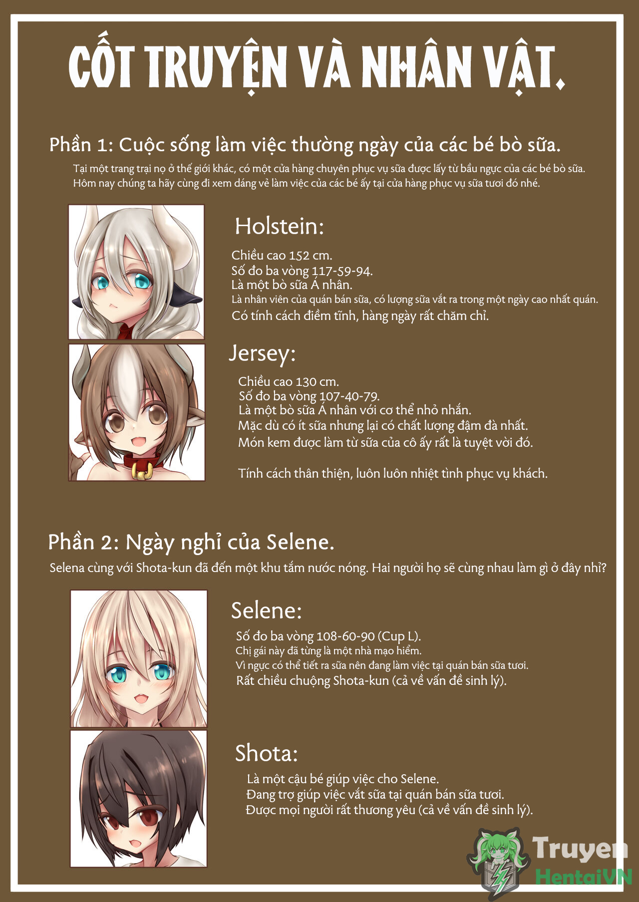 Đọc truyện hentai Cuộc sống làm việc thường ngày của các bé bò sữa - Oneshot