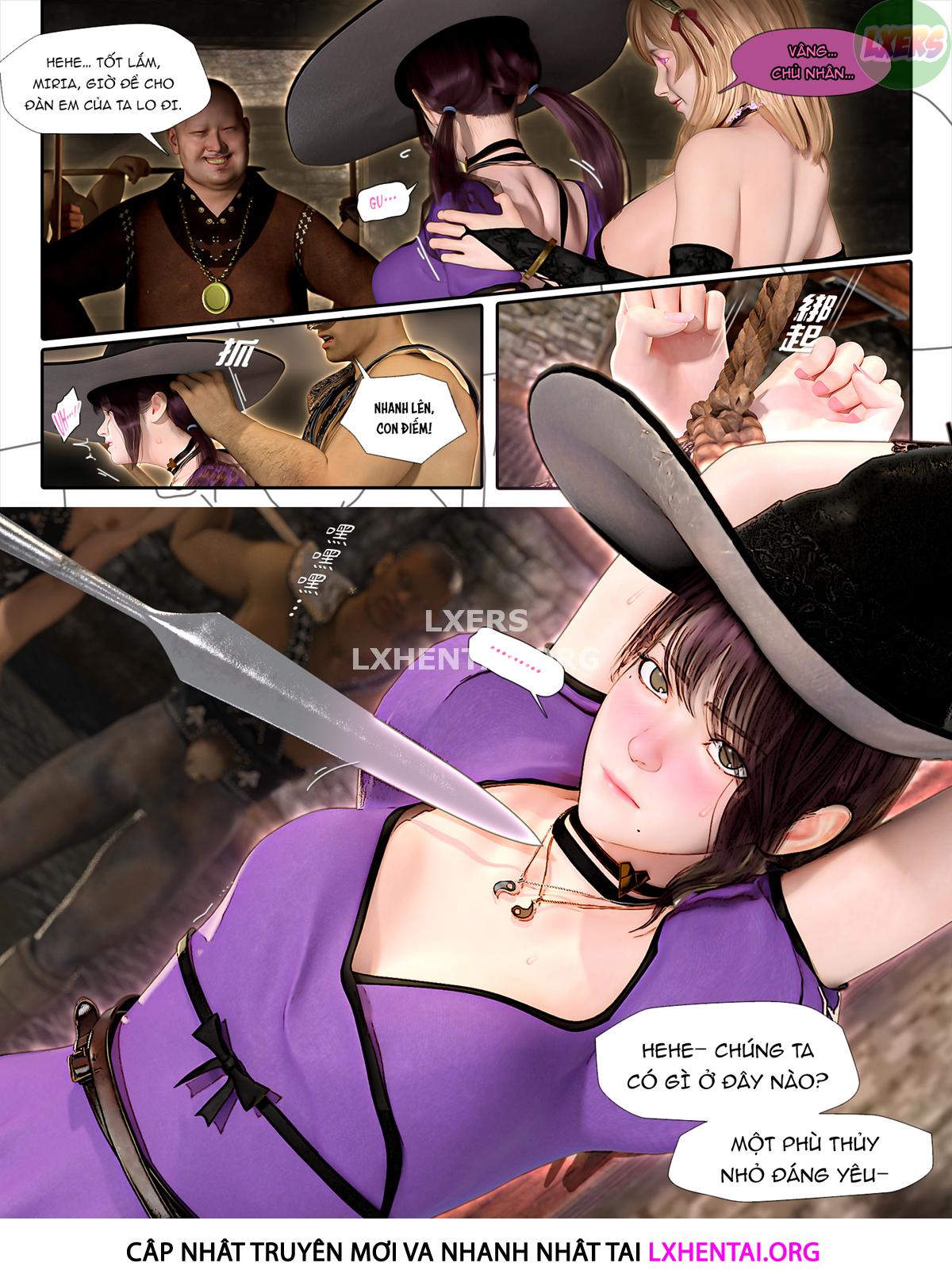 Đọc truyện hentai The Rose Fall Into Darkness - Chap 5