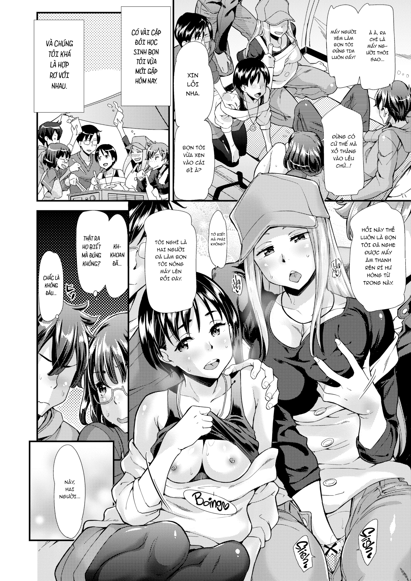 Đọc truyện hentai Cấm trại cùng chị Ane - Oneshot