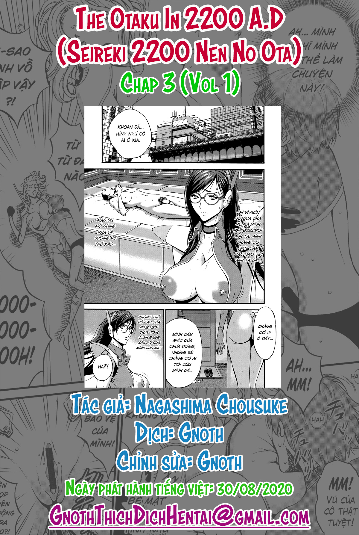 Đọc truyện hentai The Otaku In 2200 A.D - Chap 3