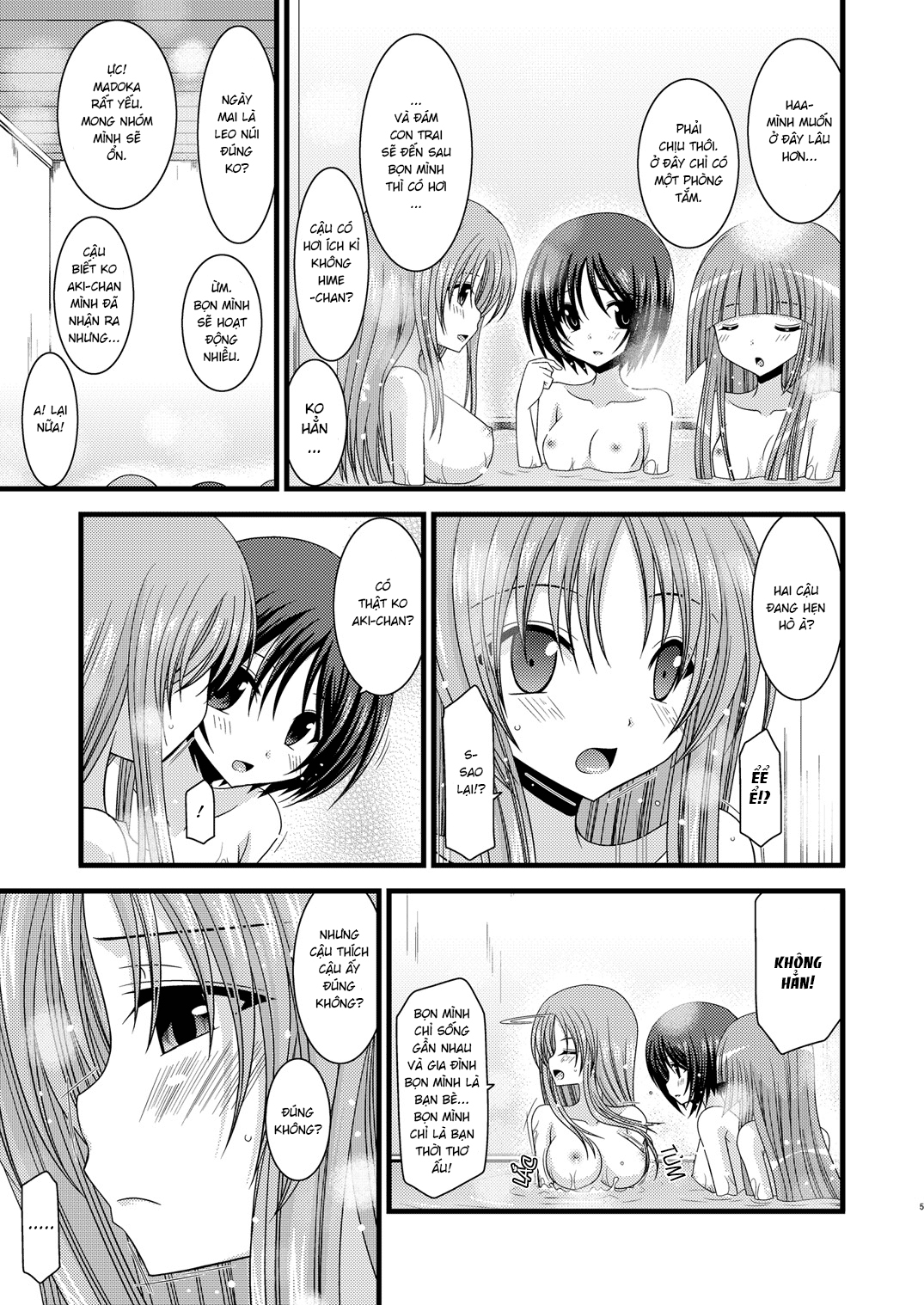 Đọc truyện hentai Cô gái thích khoả thân - Chap 4